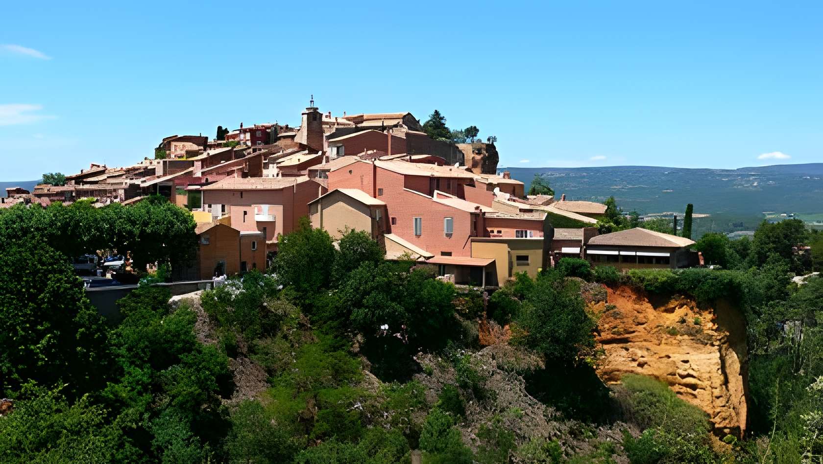 Roussillon plus beau village du Vaucluse 