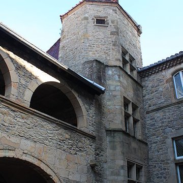 Château de Montlaur à Aubenas