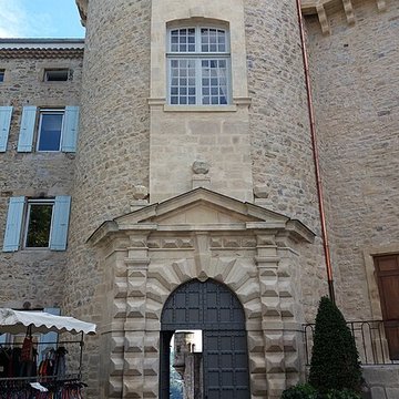 Château de Montlaur à Aubenas