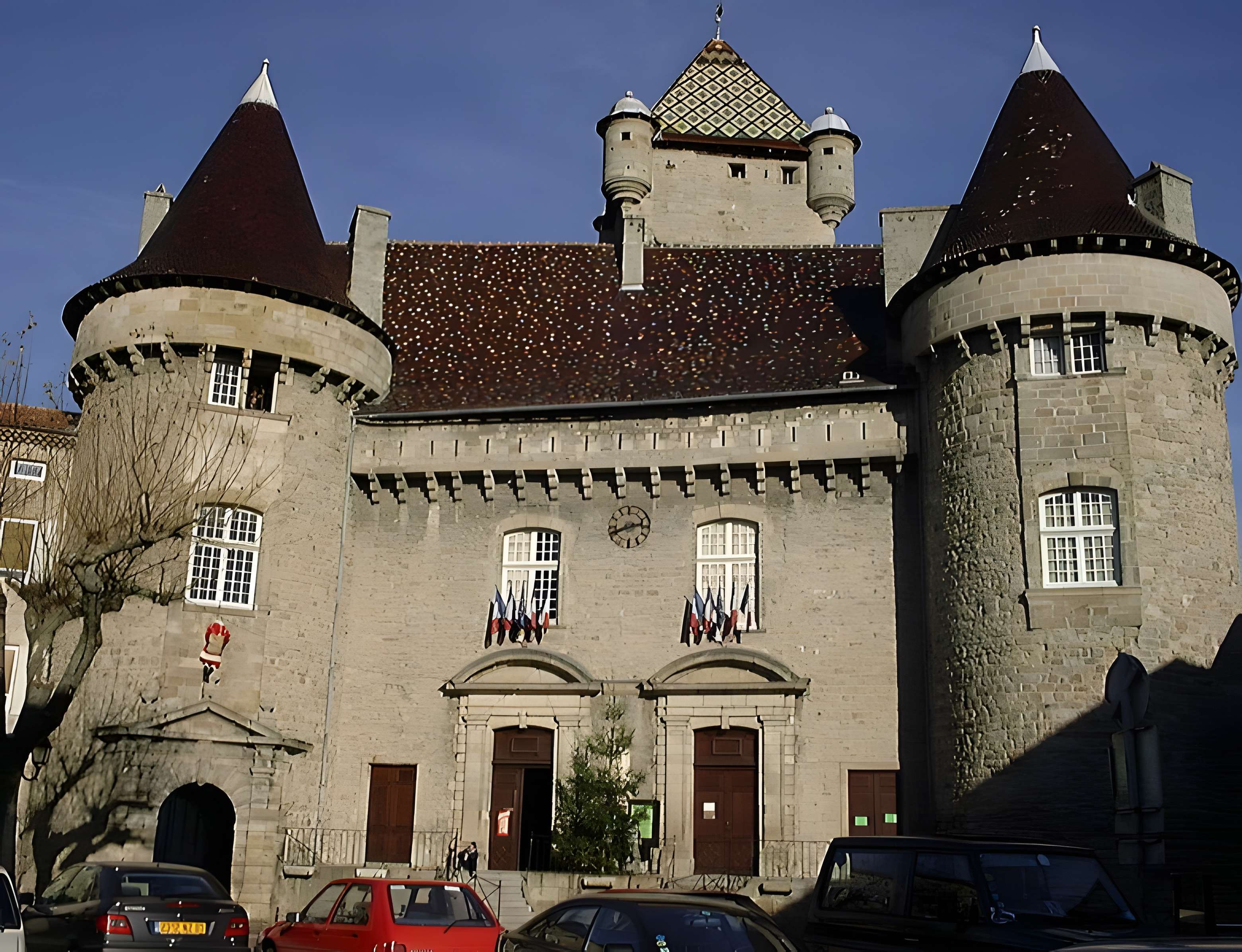 Château de Montlaur à Aubenas