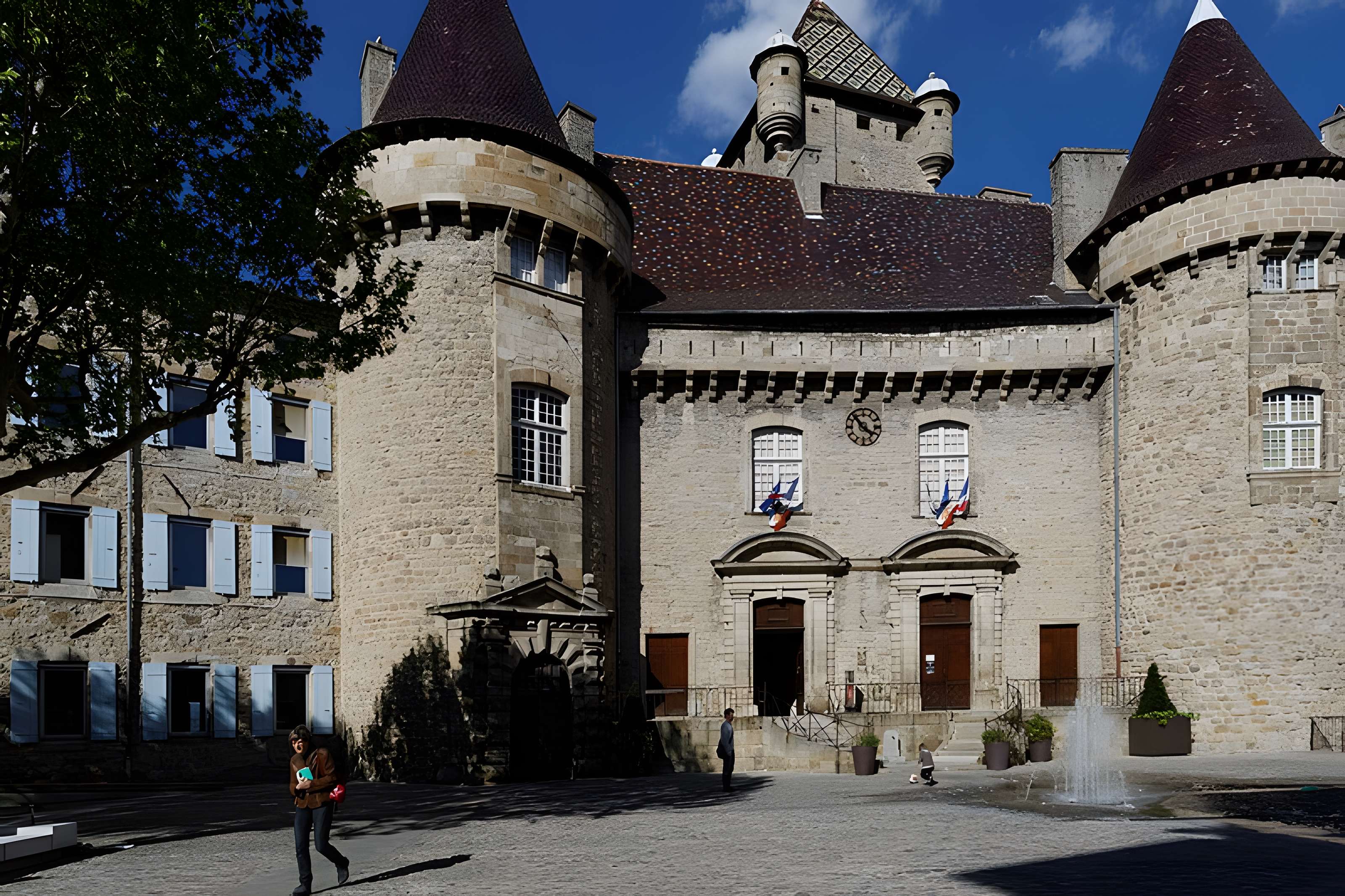 Château de Montlaur à Aubenas