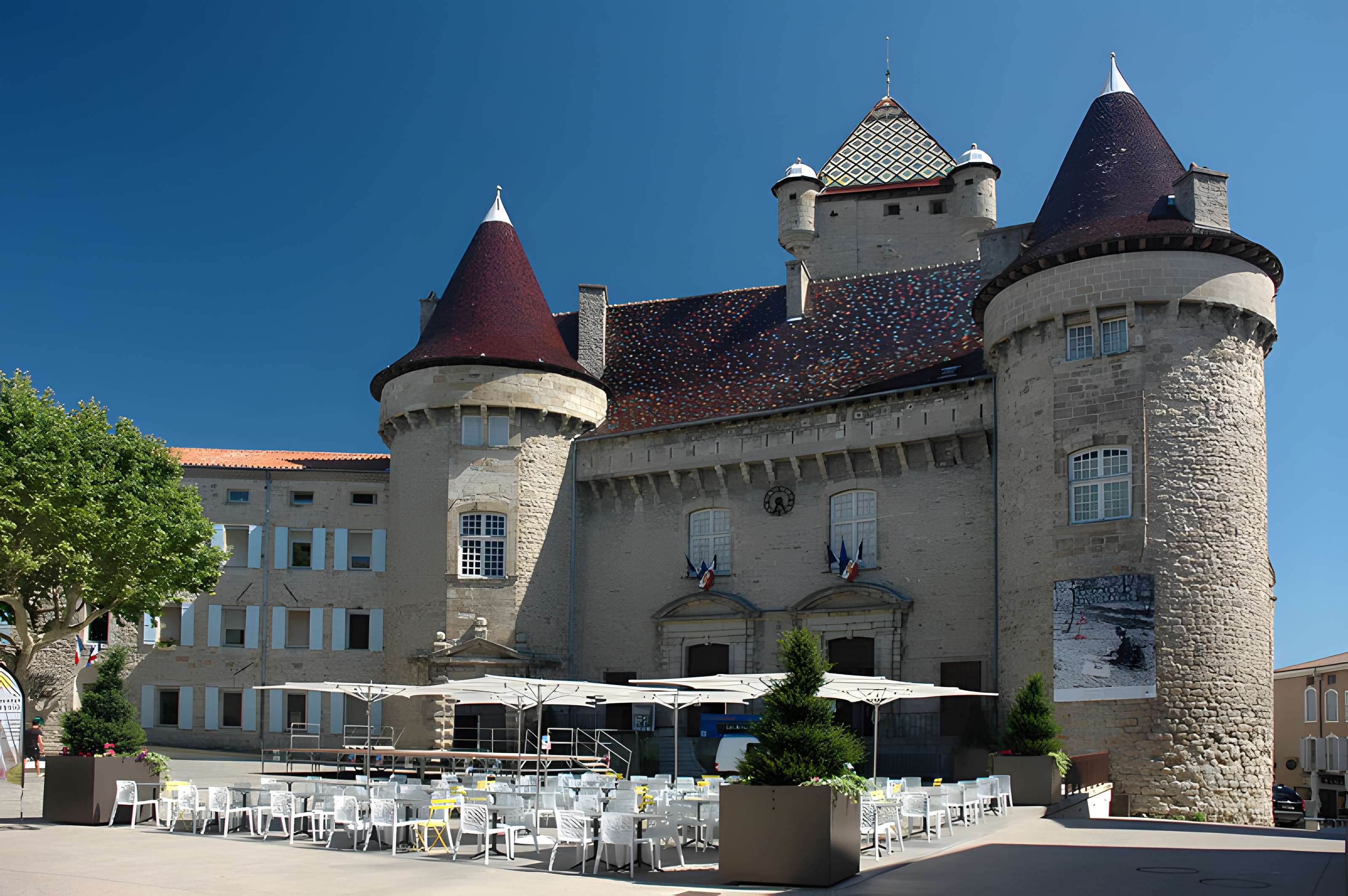 Château de Montlaur à Aubenas