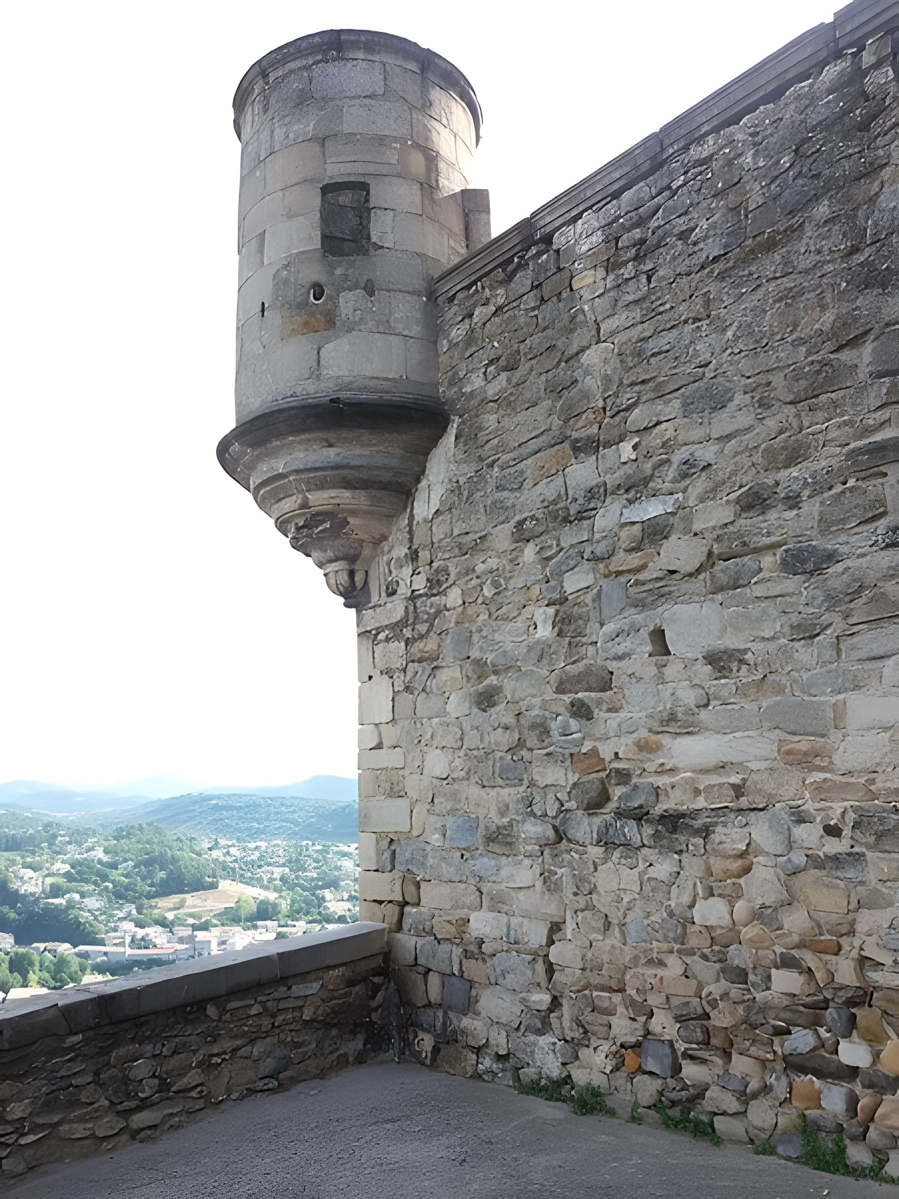 Château de Montlaur à Aubenas