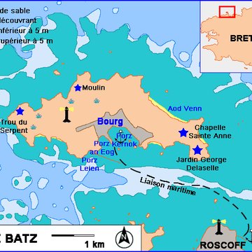 Jardin Georges Delaselle à lÎle-de-Batz