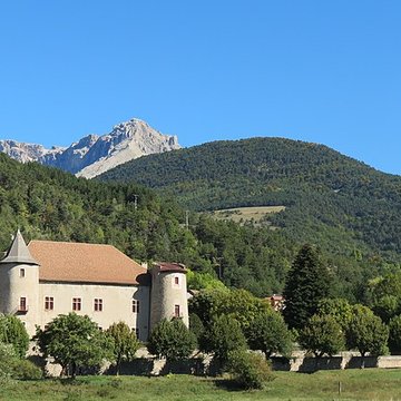 Château de Montmaur dans les Hautes-Alpes