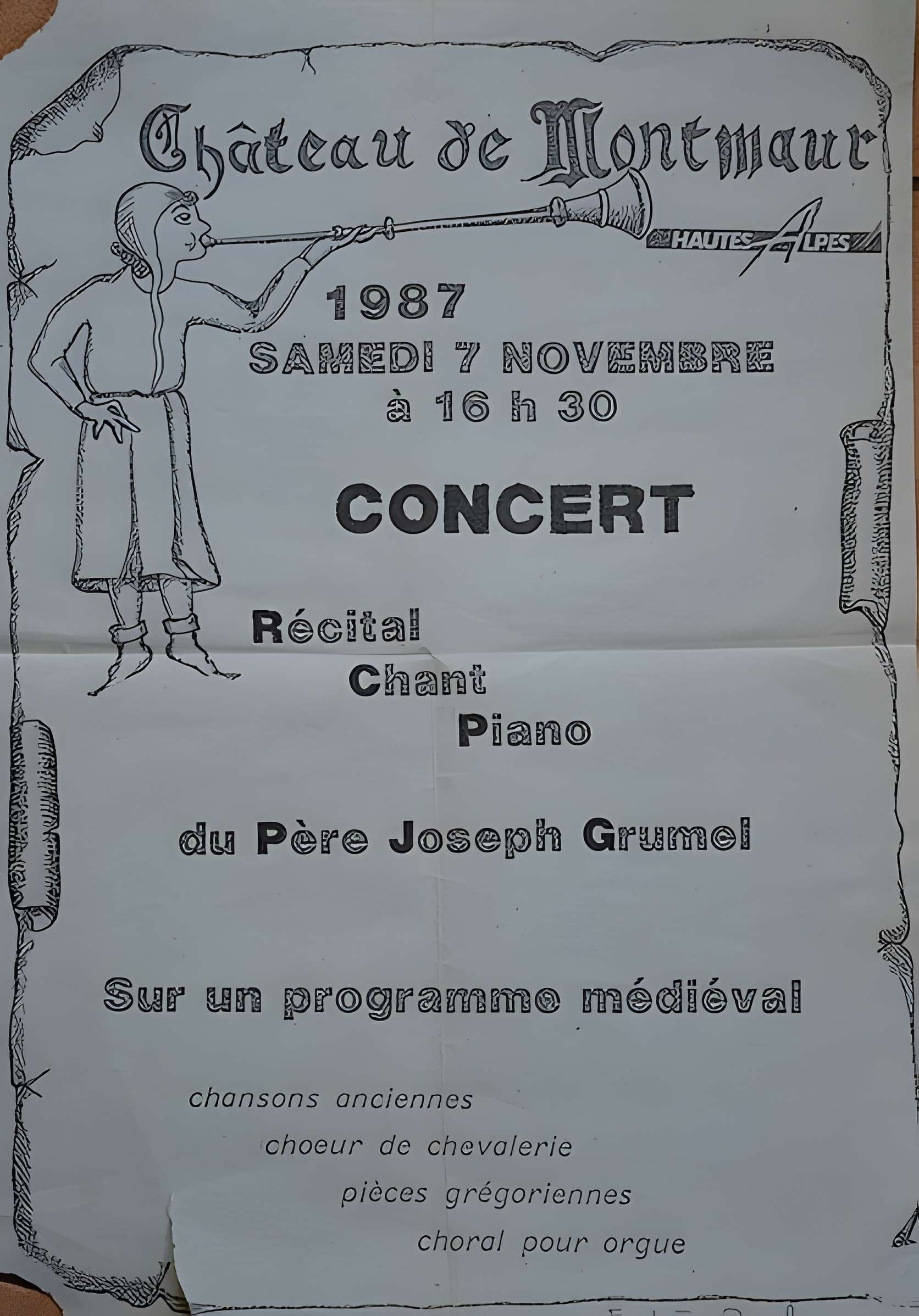 Château de Montmaur dans les Hautes-Alpes