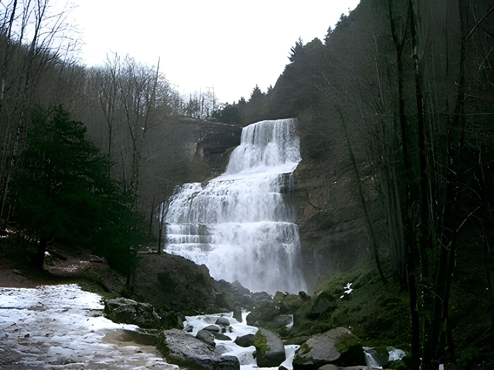 Cascades du Hérisson à Menétrux-en-Joux 