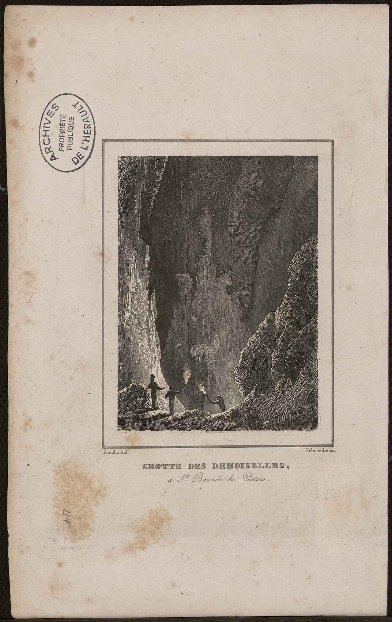 Visite de la Grotte des Demoiselles