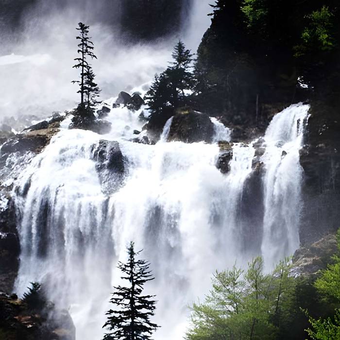 Photo de La Cascade dArs à Aulus-les-Bains