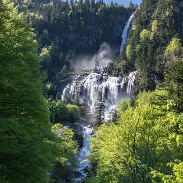 La Cascade dArs à Aulus-les-Bains