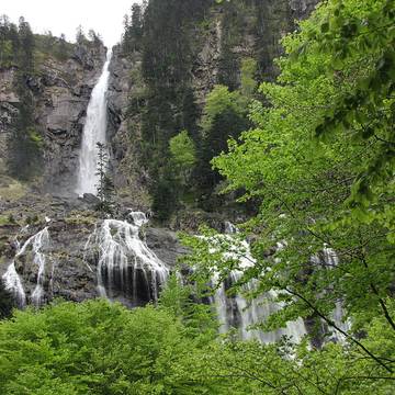La Cascade dArs à Aulus-les-Bains