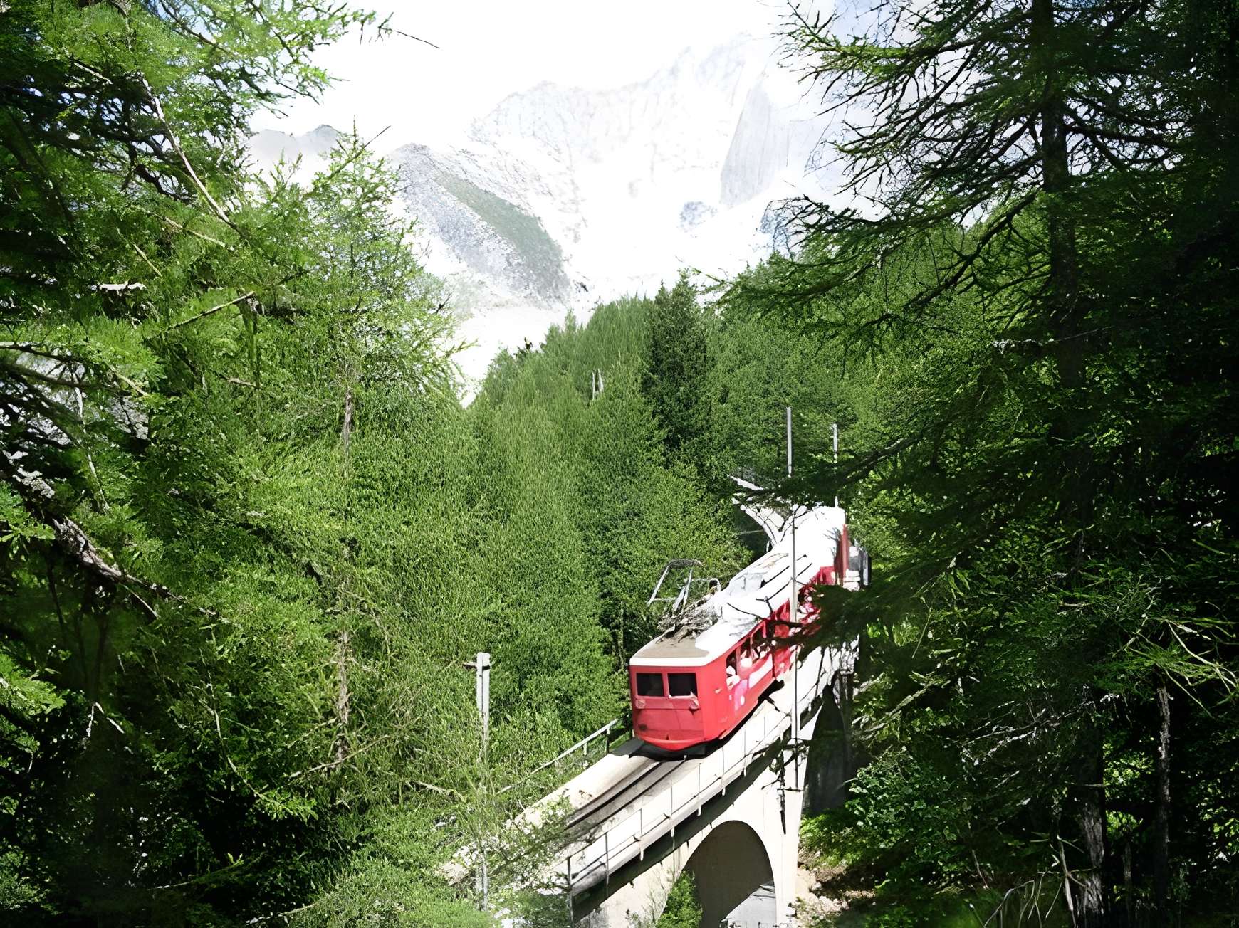 Chemin de fer du Montenvers à Chamonix 