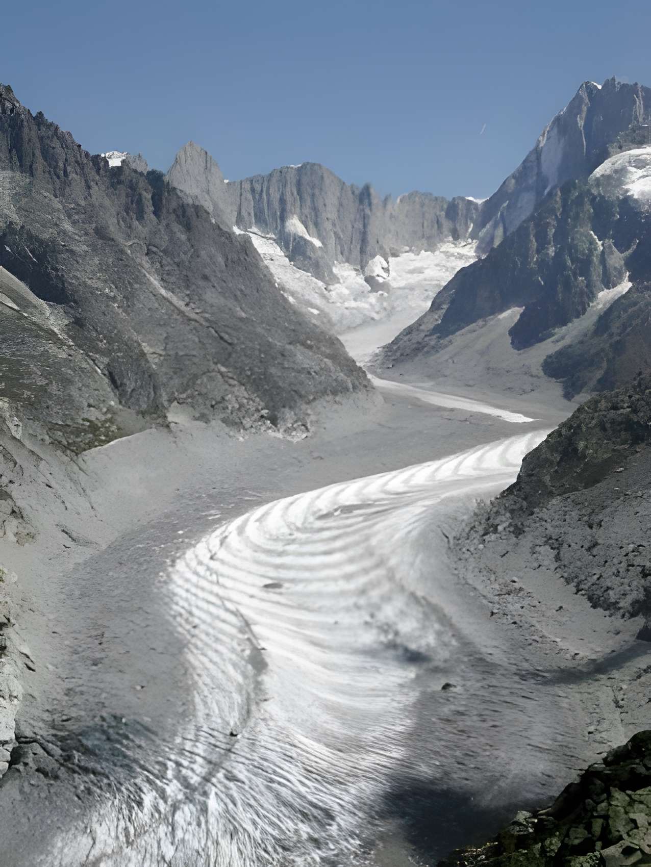 Mer de Glace à Chamonix 