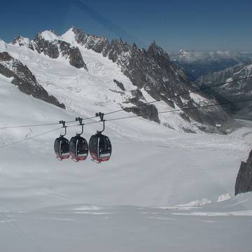 Télécabine Panoramic Mont-Blanc à Chamonix