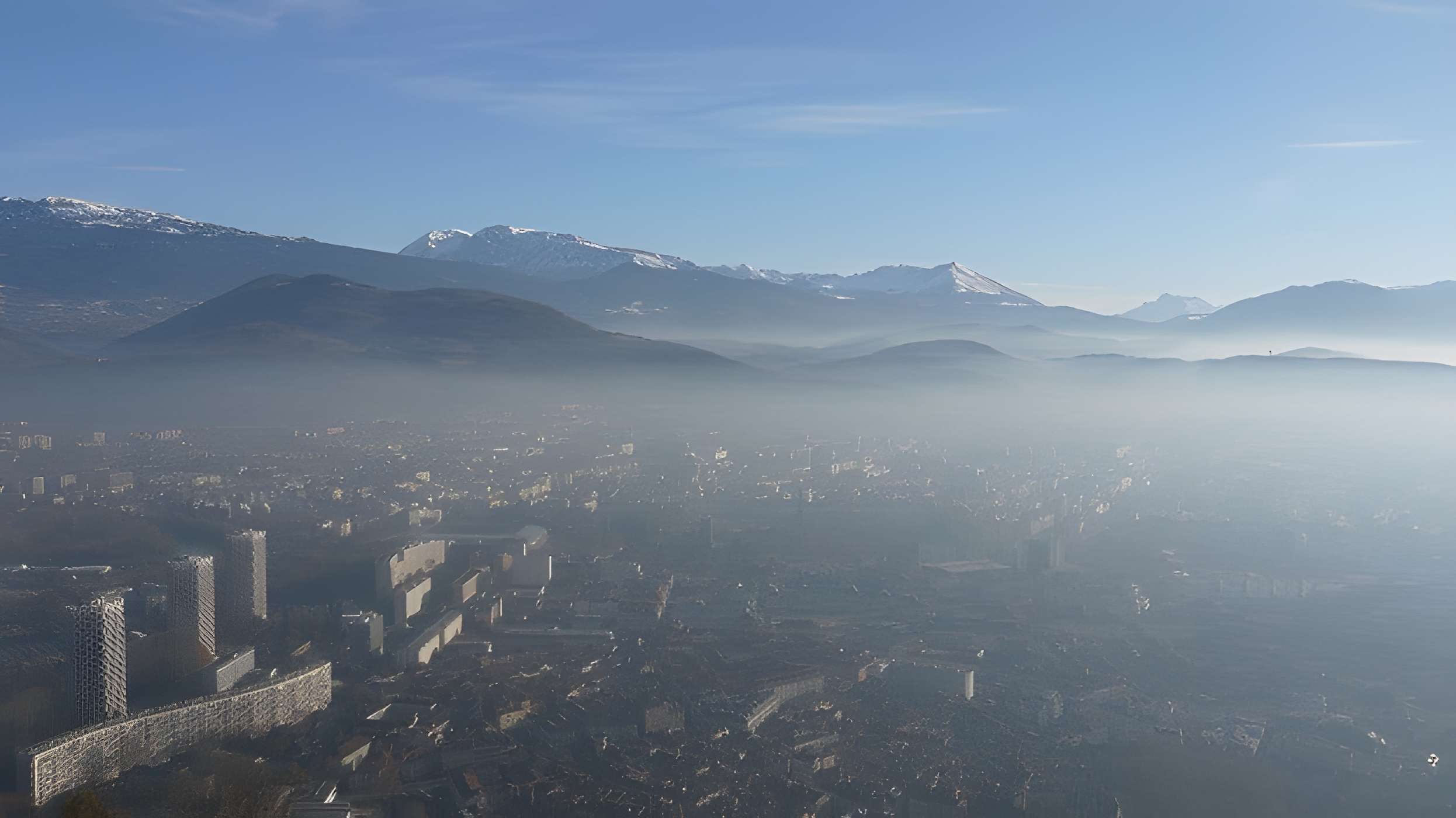 telepherique de grenoble bastille panorama sur la ville