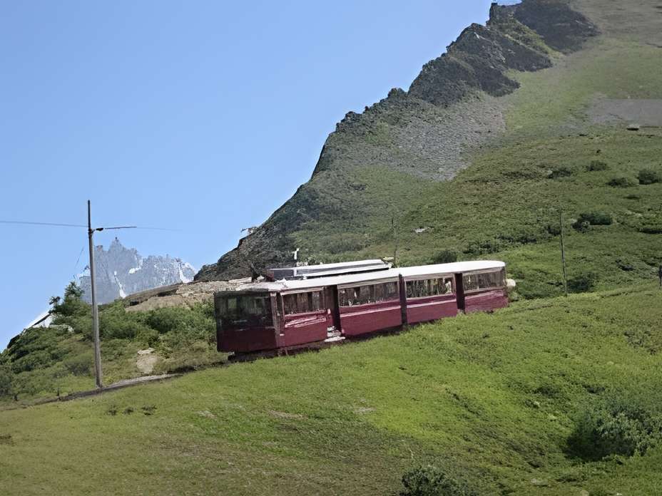 Tramway du Mont-Blanc à Saint-Gervais-les-Bains 