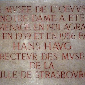 Musée de loeuvre Notre-Dame à Strasbourg