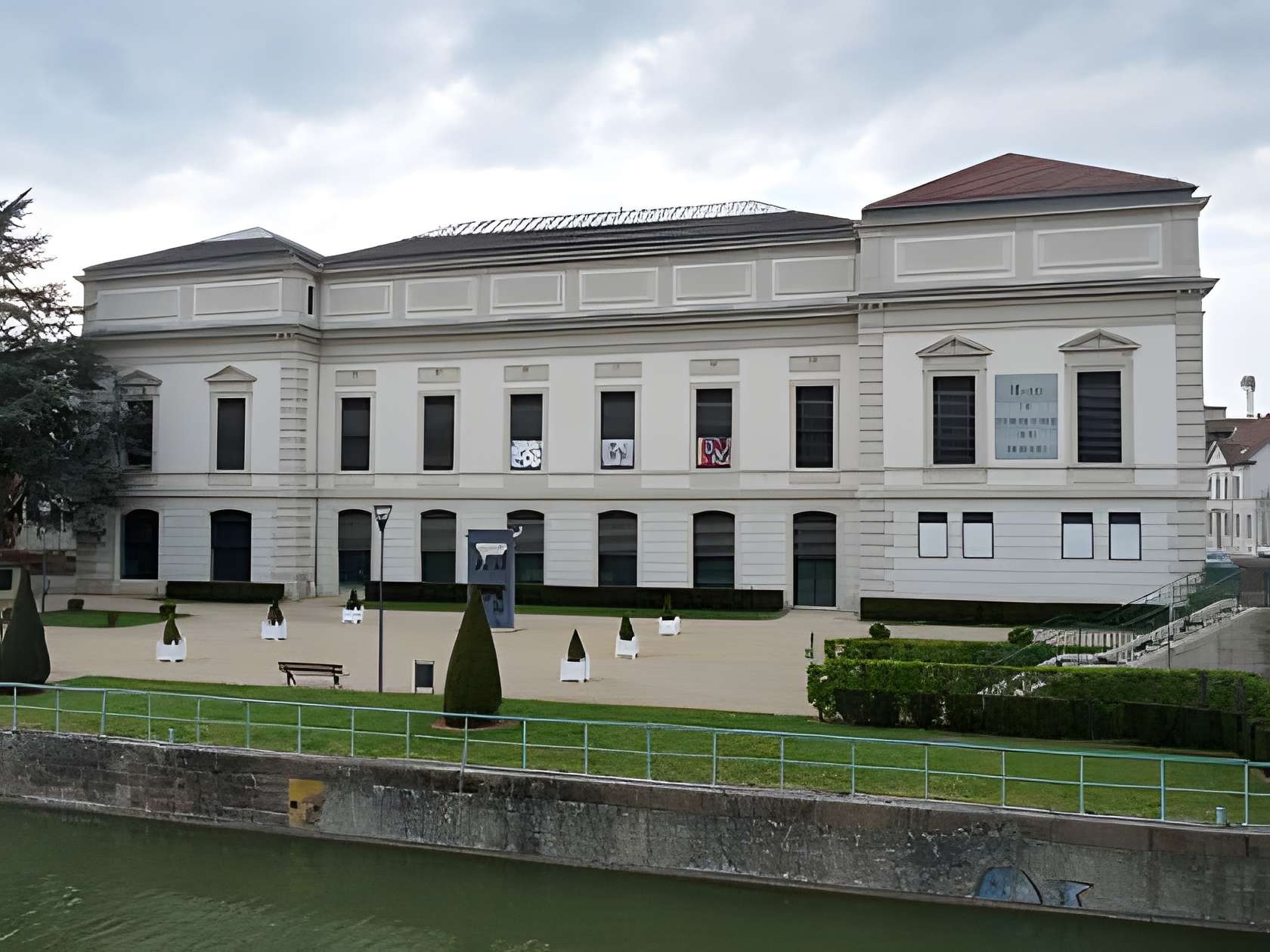 Musée de l'Impression sur Etoffes de Mulhouse vue arrière