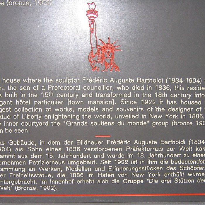 Photo de Musée Bartholdi à Colmar