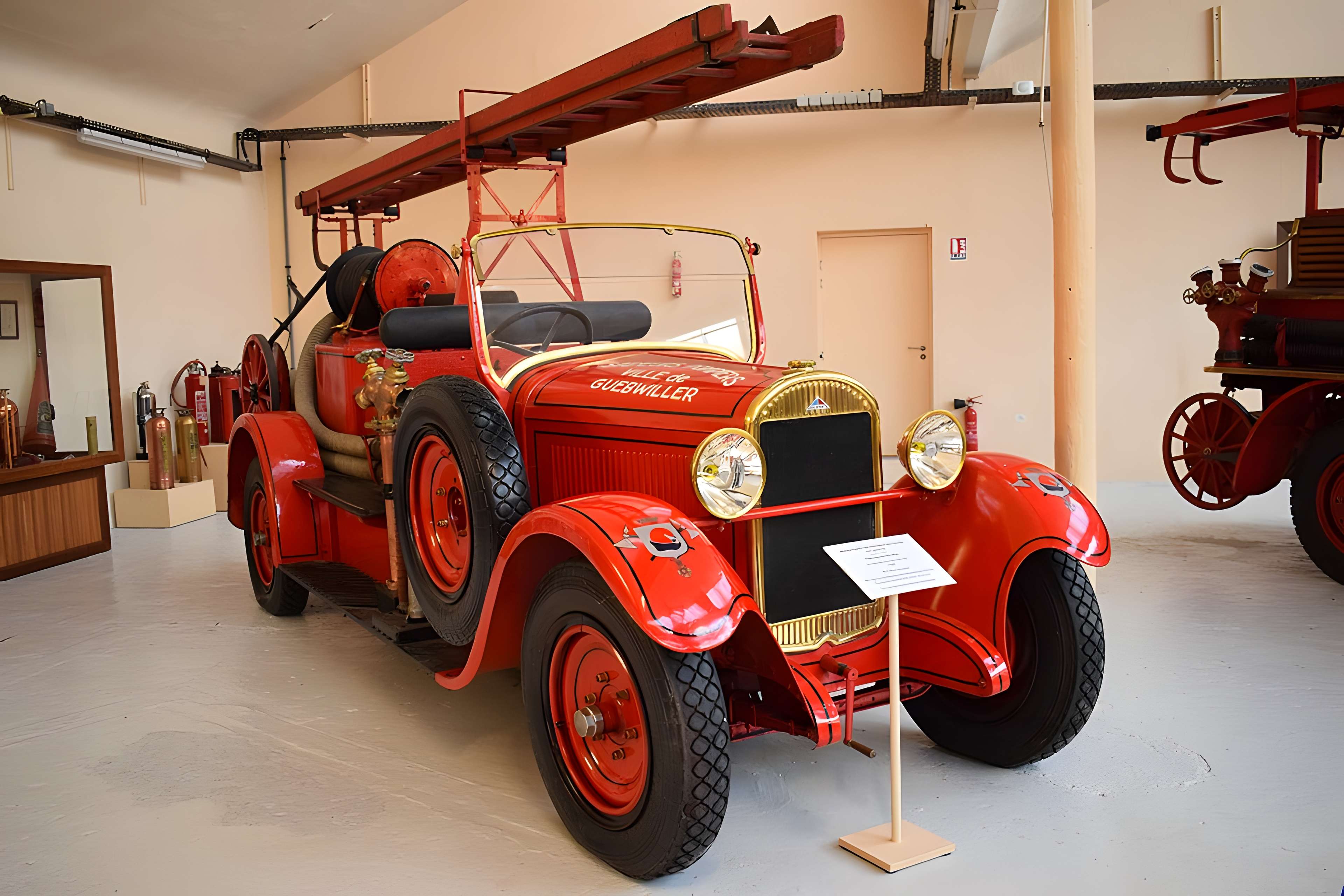 Musée du sapeur-pompier d'Alsace à Vieux-Ferrette