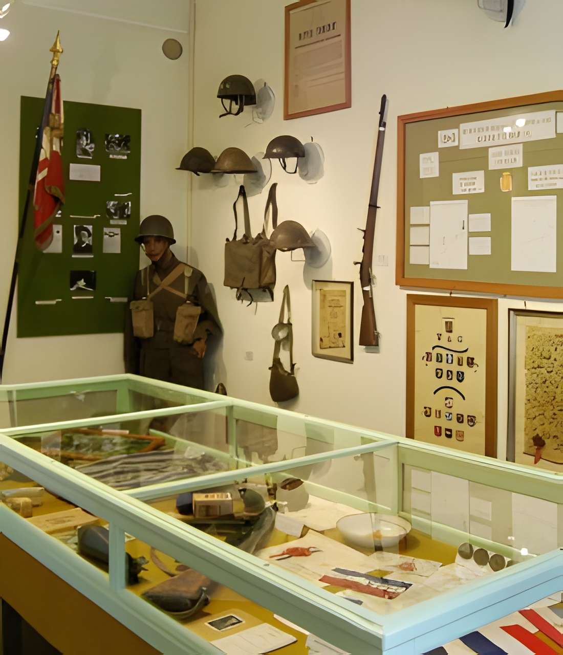 Musée Serret à Saint-Amarin intérieur du musée