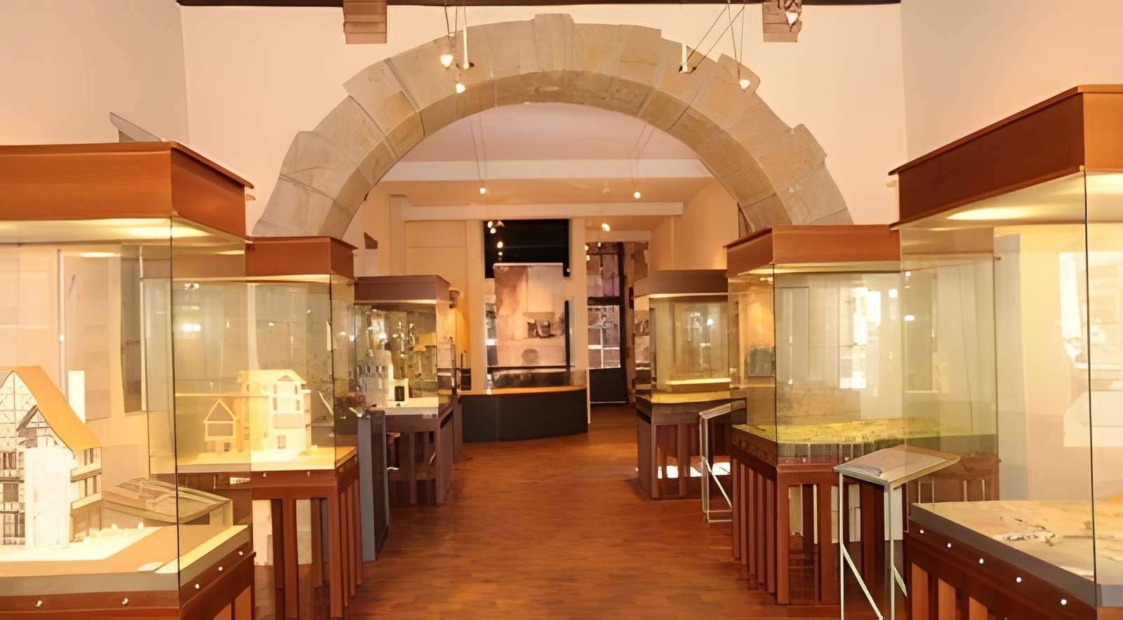 Espace Patrimoine de Moulins intérieur du musée