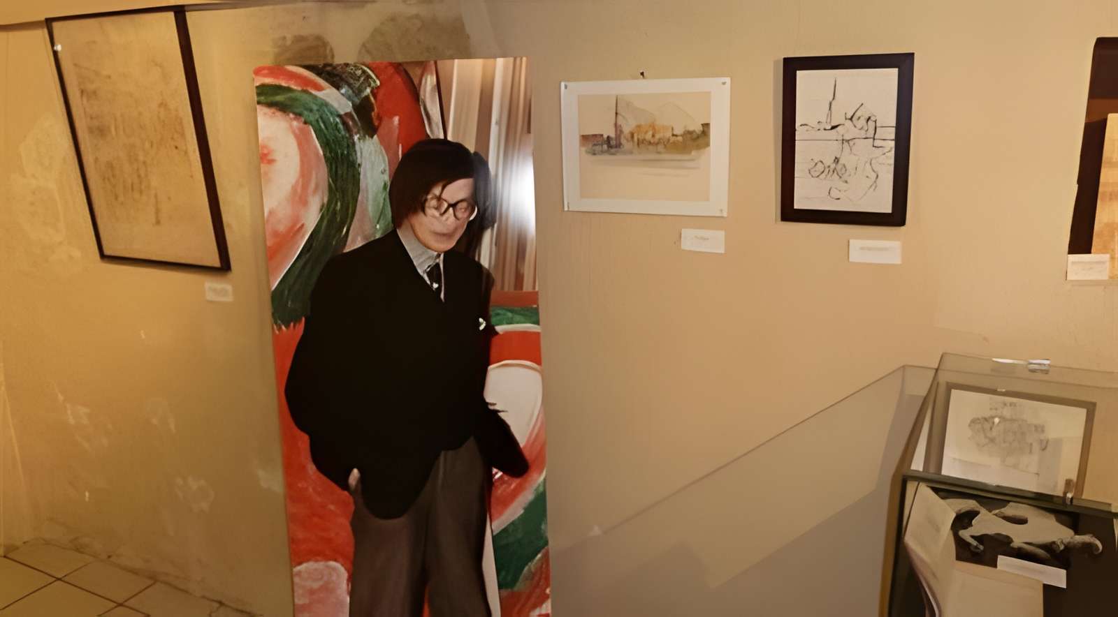 Maison de la Lithographie et Art moderne à Saint-Pourcain-sur-Sioule intérieur du musée