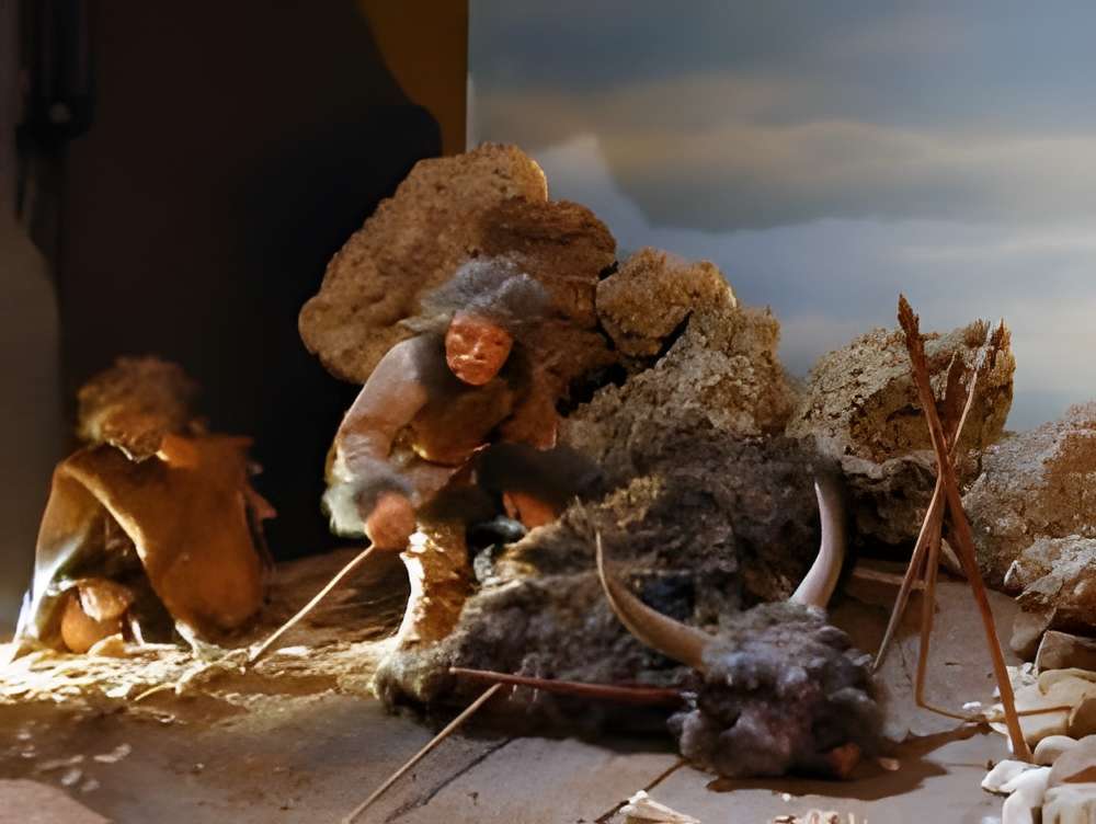 Préhistorama à Châtelperron intérieur du musée