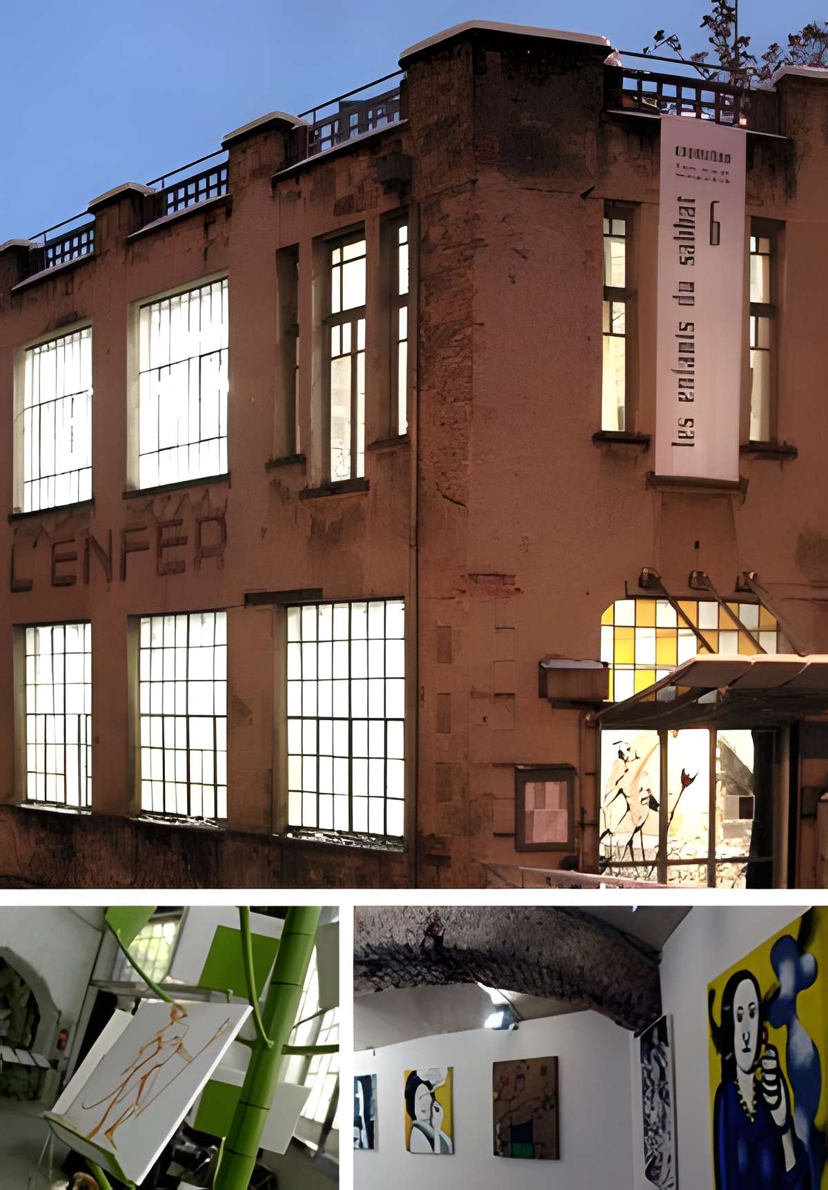 Centre d'art contemporain du Creux de l'Enfer à Thiers extérieur du musée