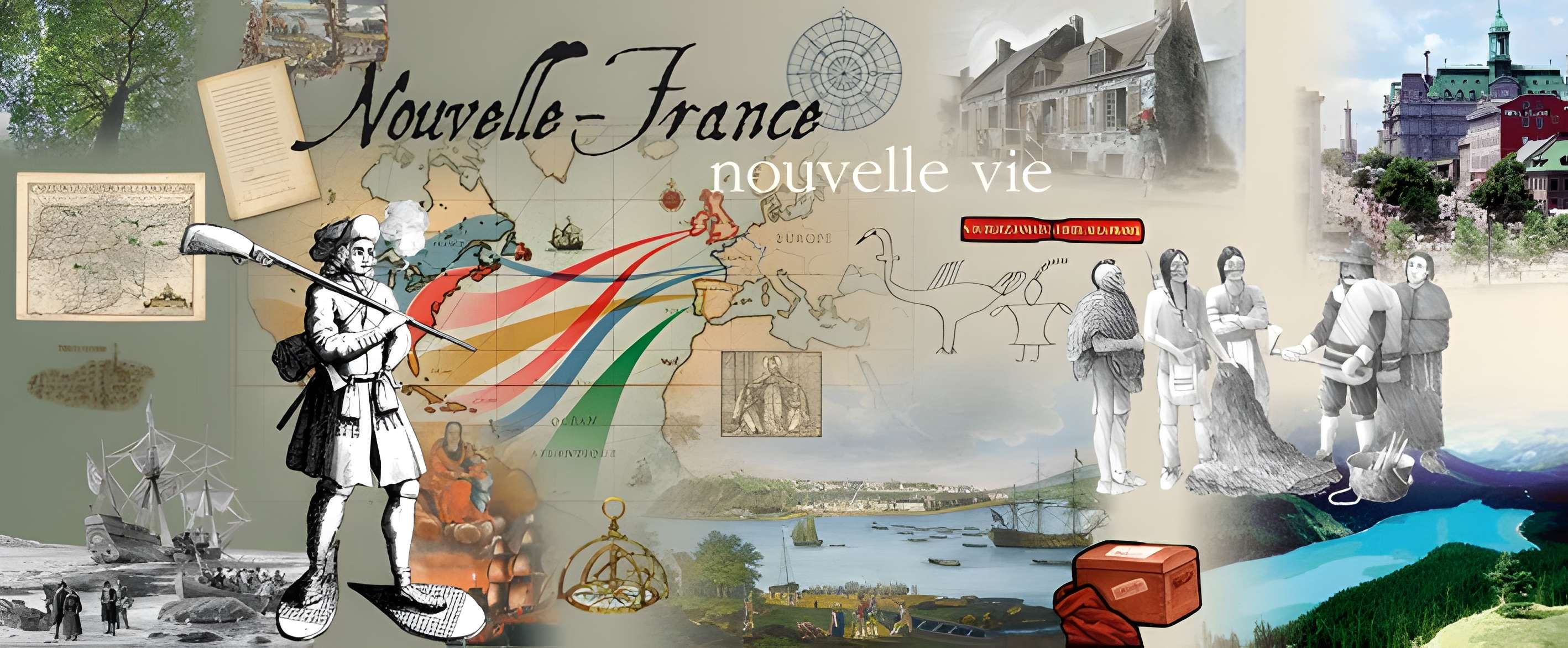 Musée de l'Émigration française au Canada à Tourouvre Affiche