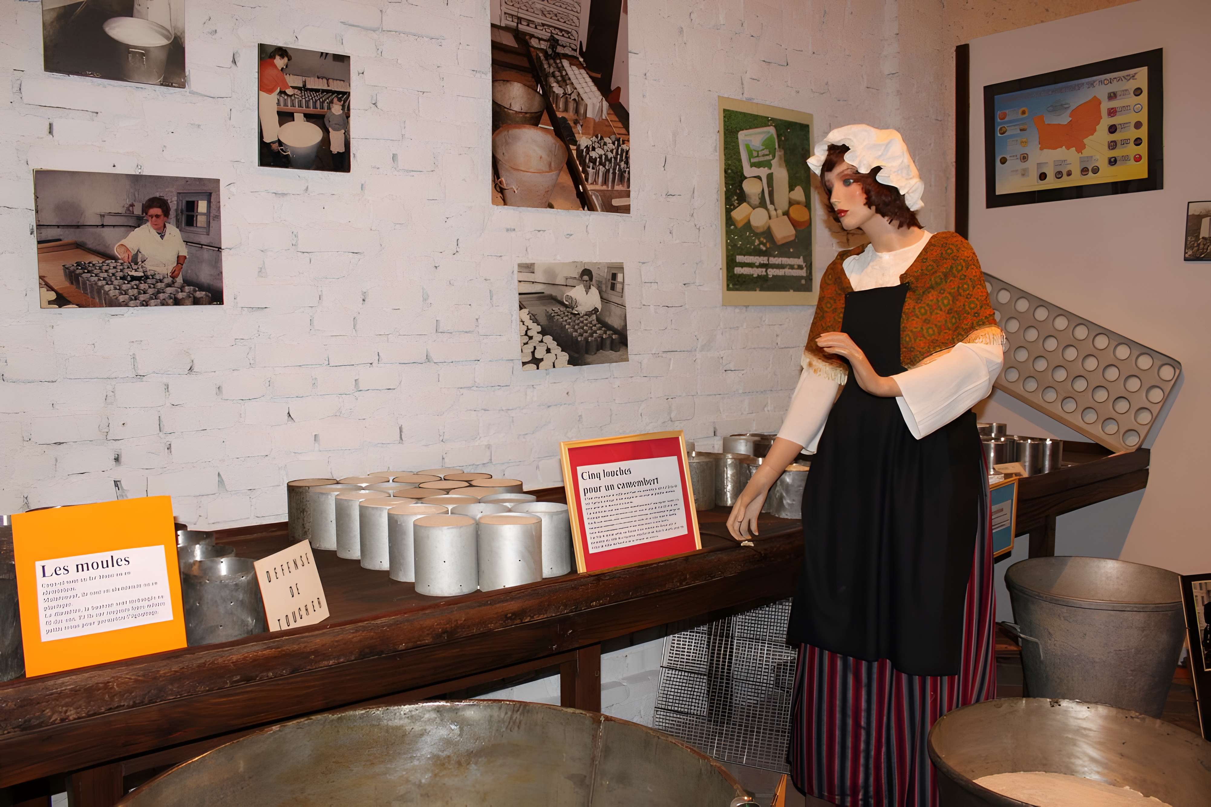 Musée du camembert de Vimoutiers intérieur du musée
