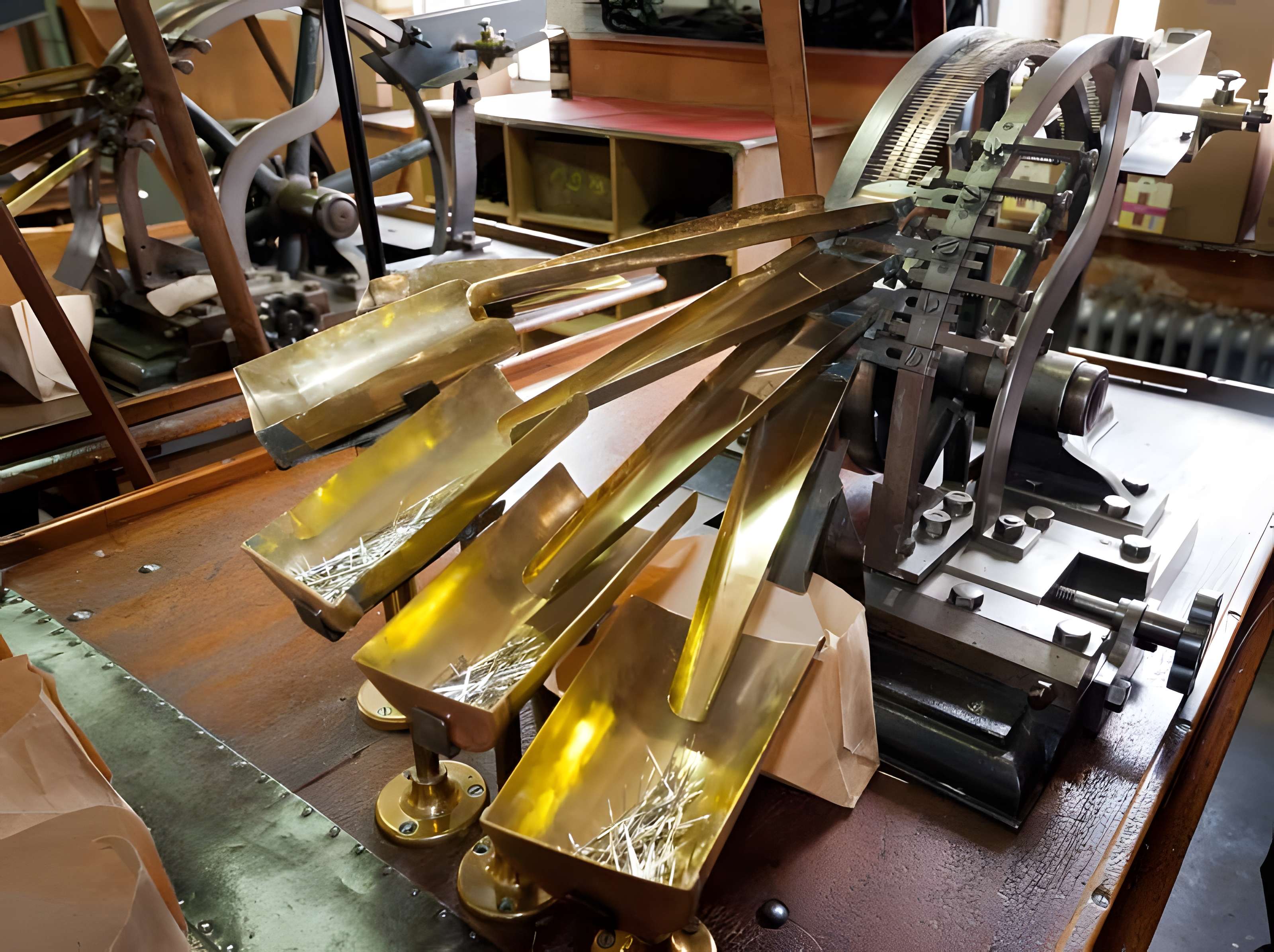 Manufacture Bohin à Saint Sulpice sur Risle intérieur du musée