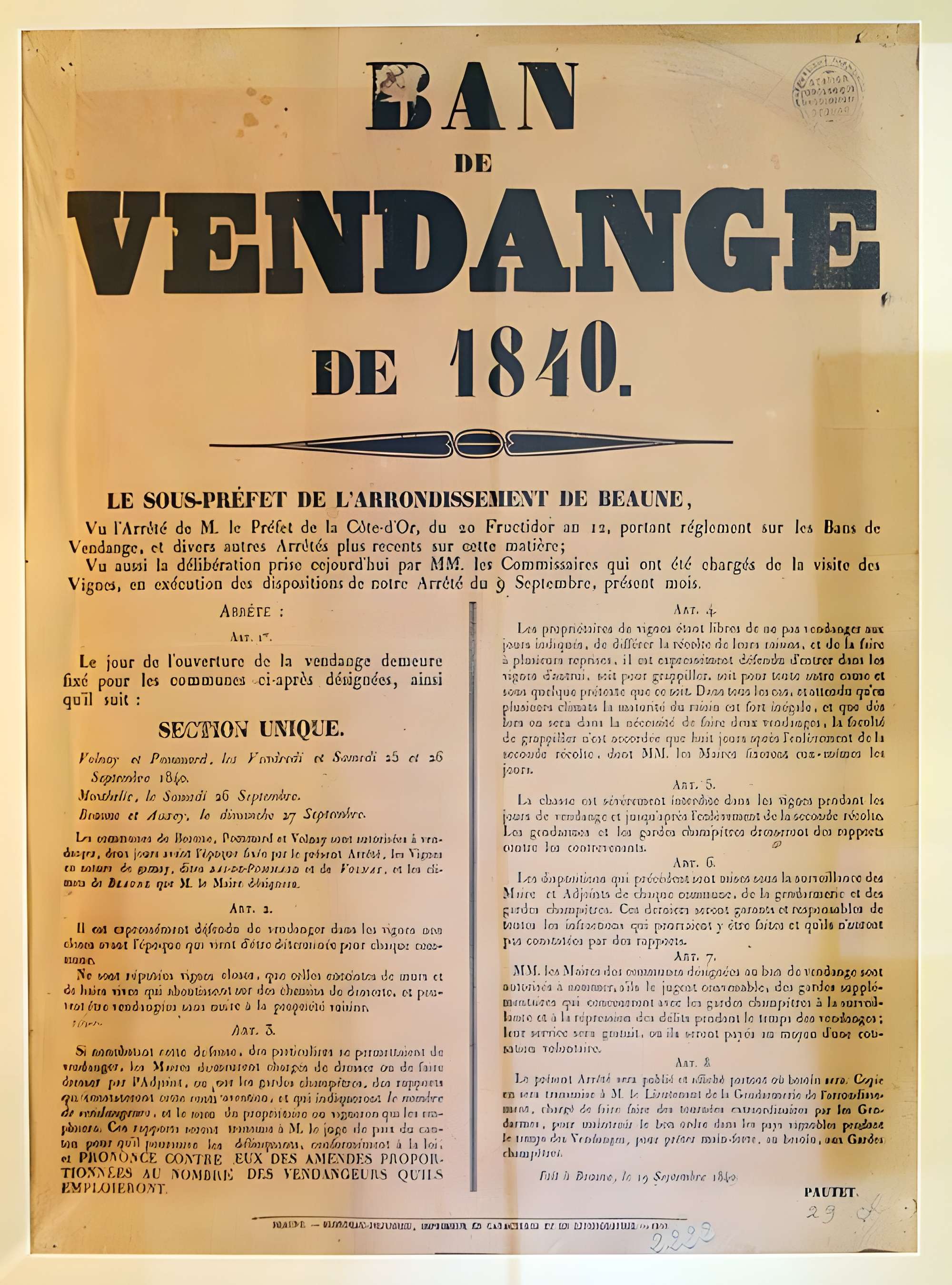 Musée du vin de Bourgogne à Beaune