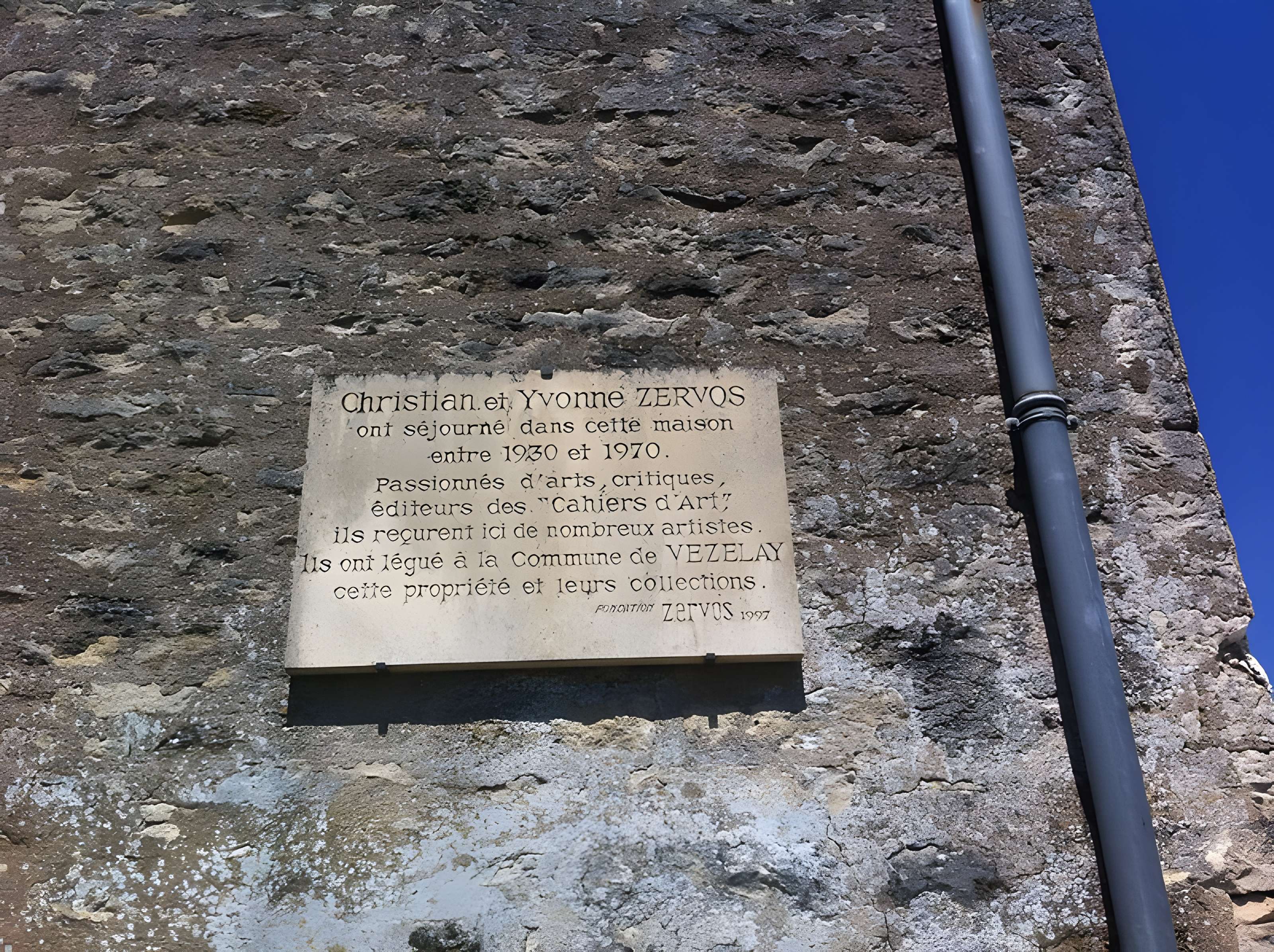 Musée Zervos (Maison Romain-Rolland) à Vézelay