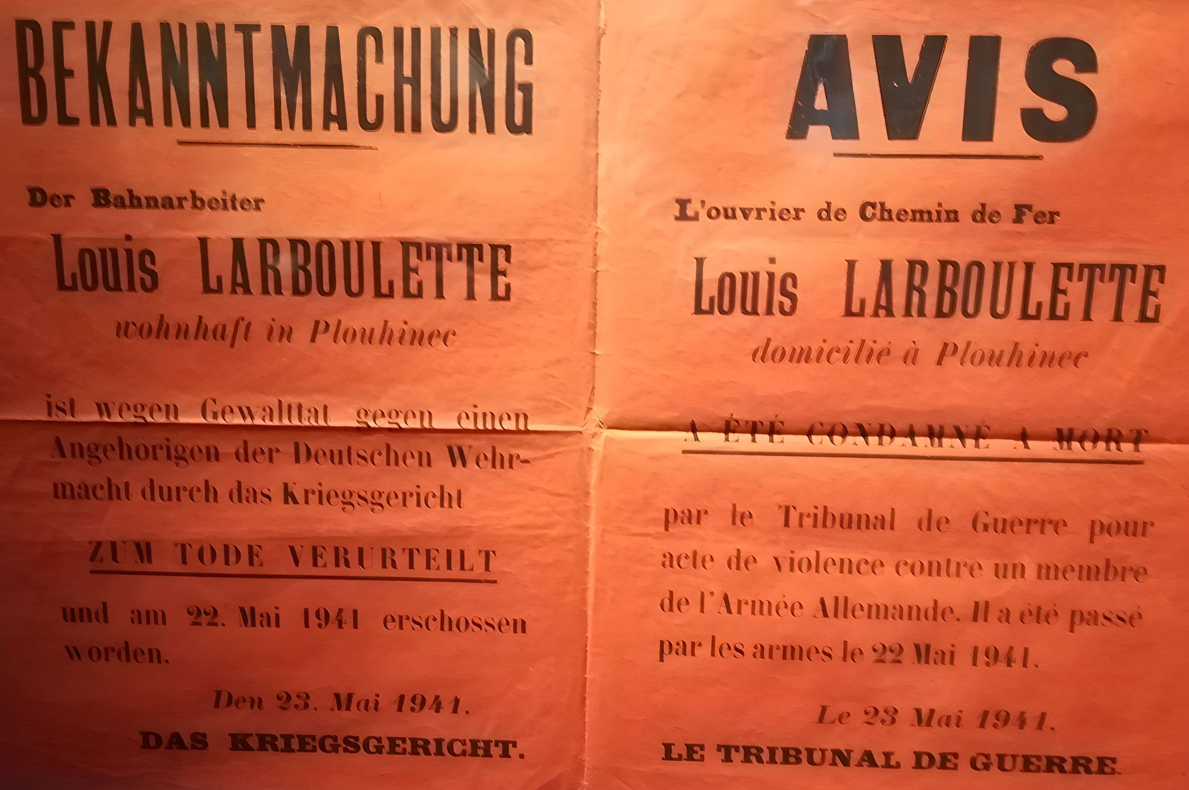 Musée de la résistance bretonne à Saint-Marcel