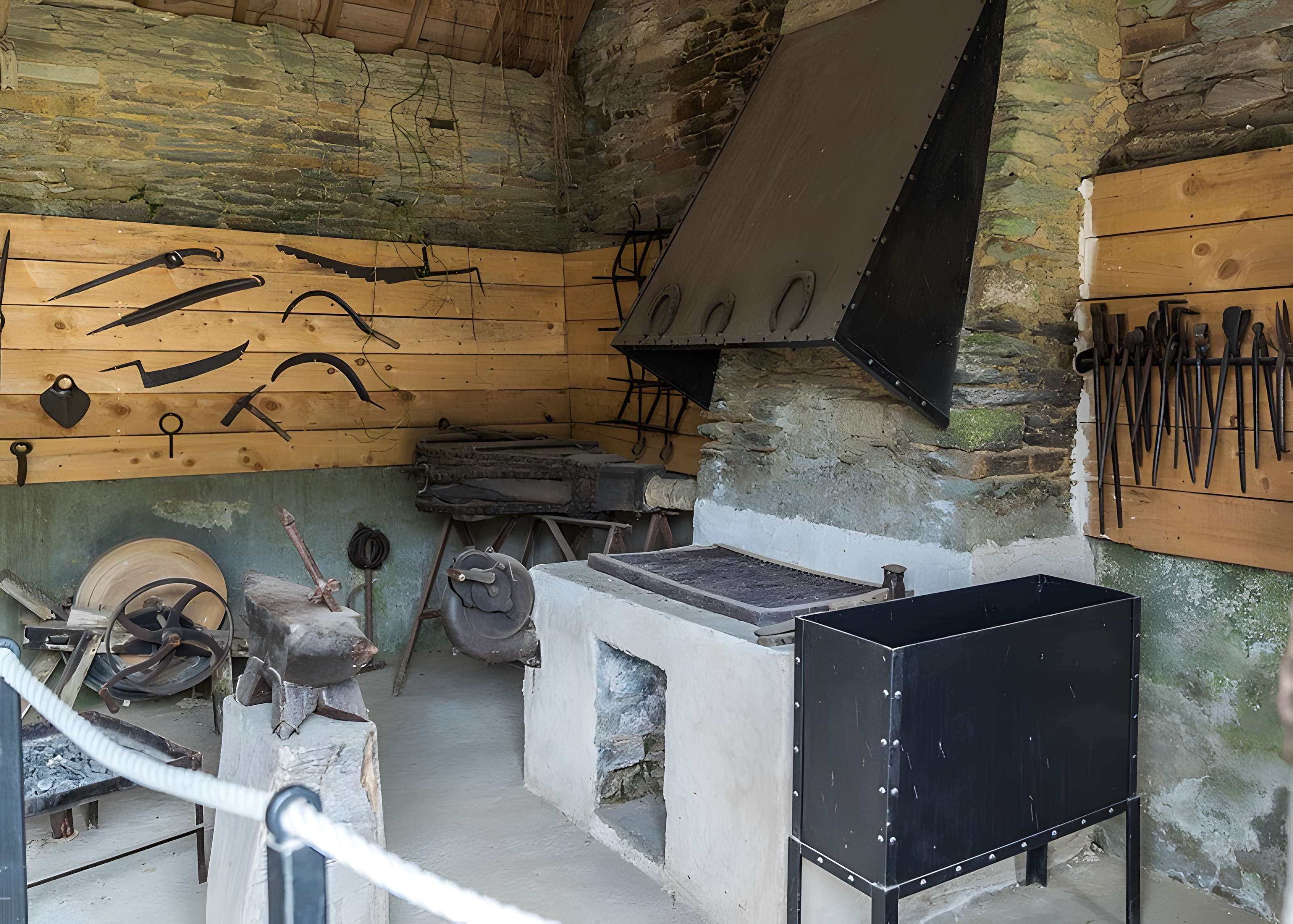 Musée des forges des Salles à Sainte-Brigitte