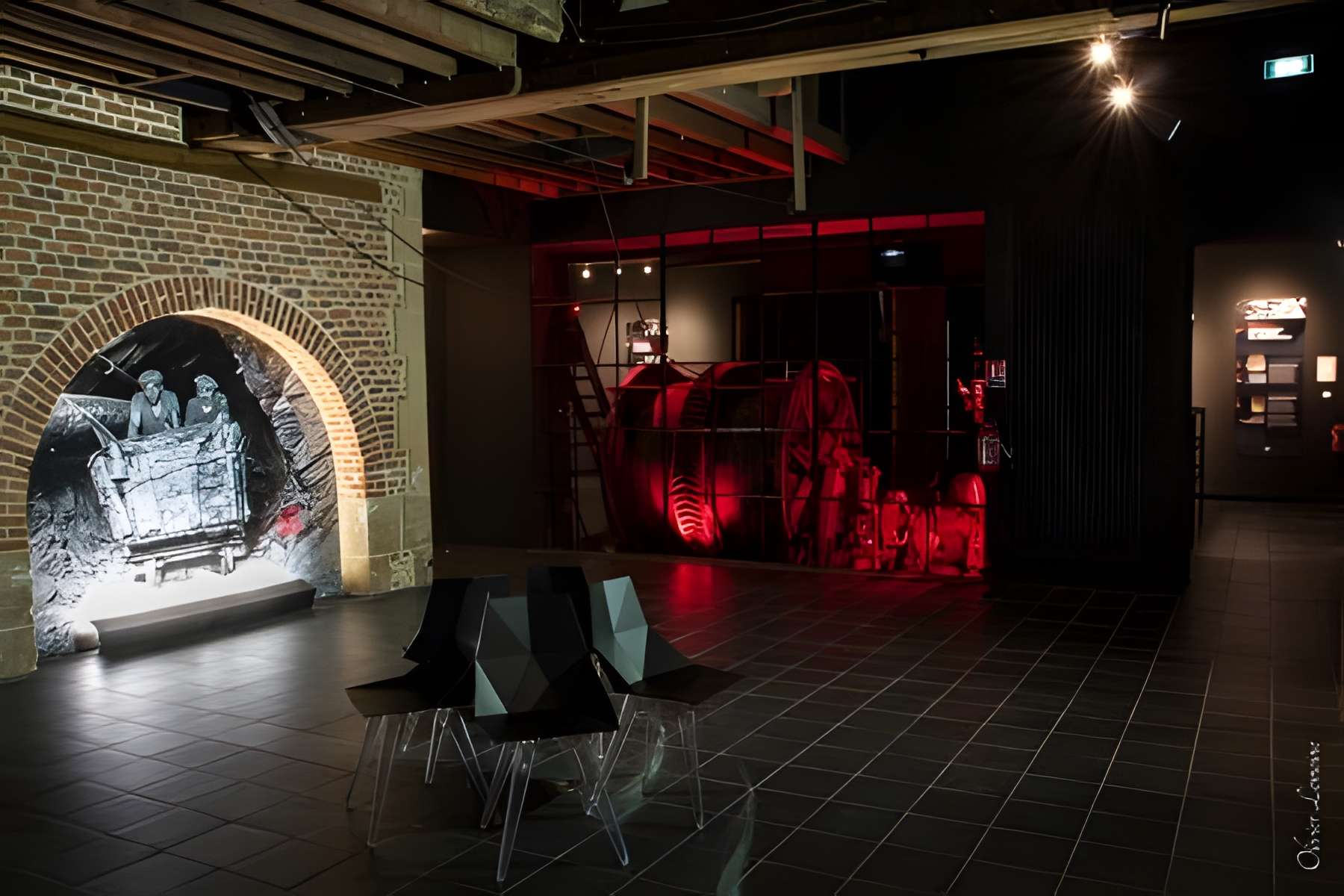 La Maison de l'ardoise de Rimogne intérieur du musée