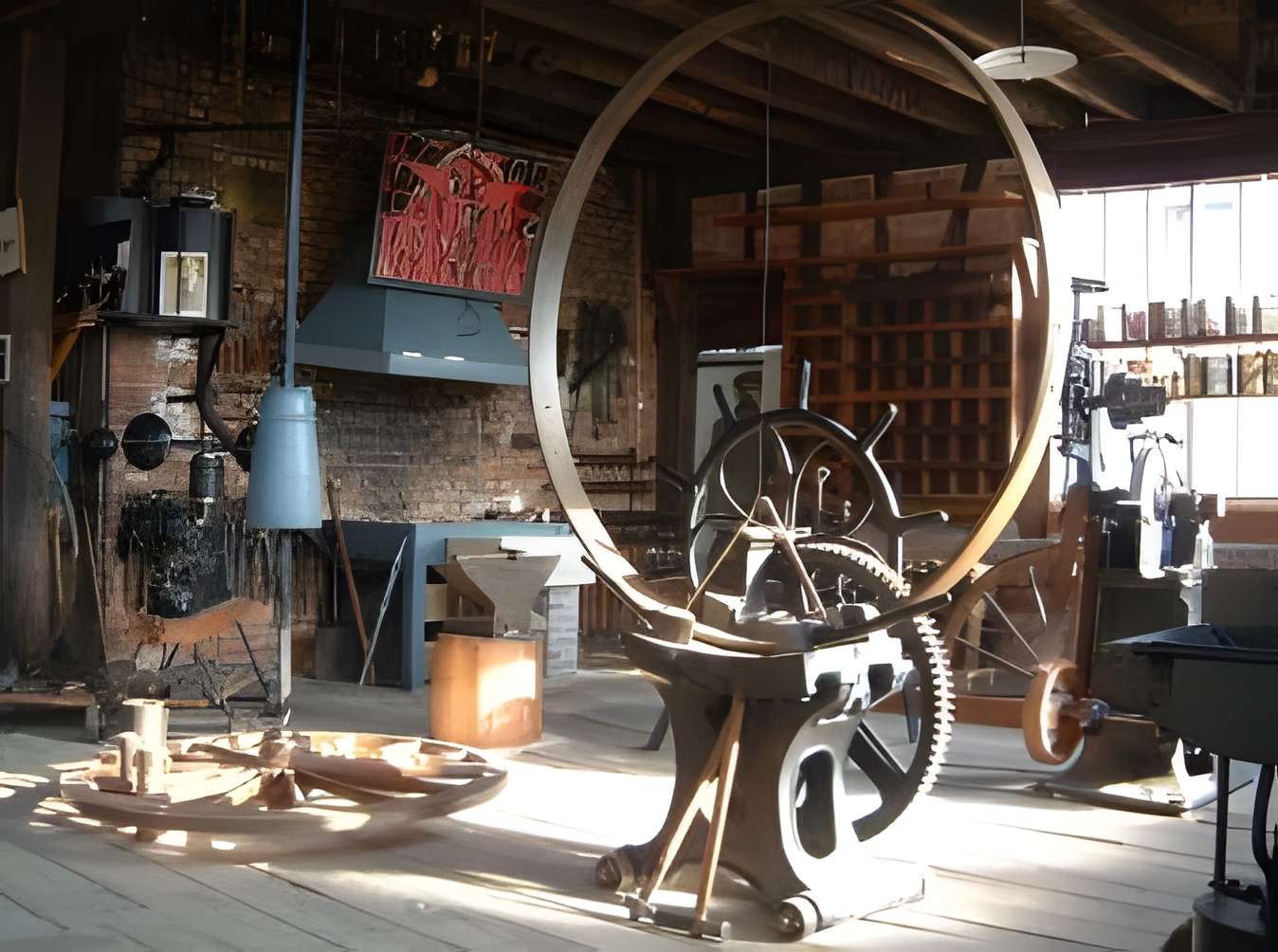 Ecomusée de la Forêt d'Orient à Brienne-la-Vieille intérieur du musée