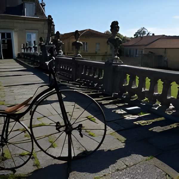 Musée du Vélo à Trois-Fontaines-l'Abbaye extérieur du musée