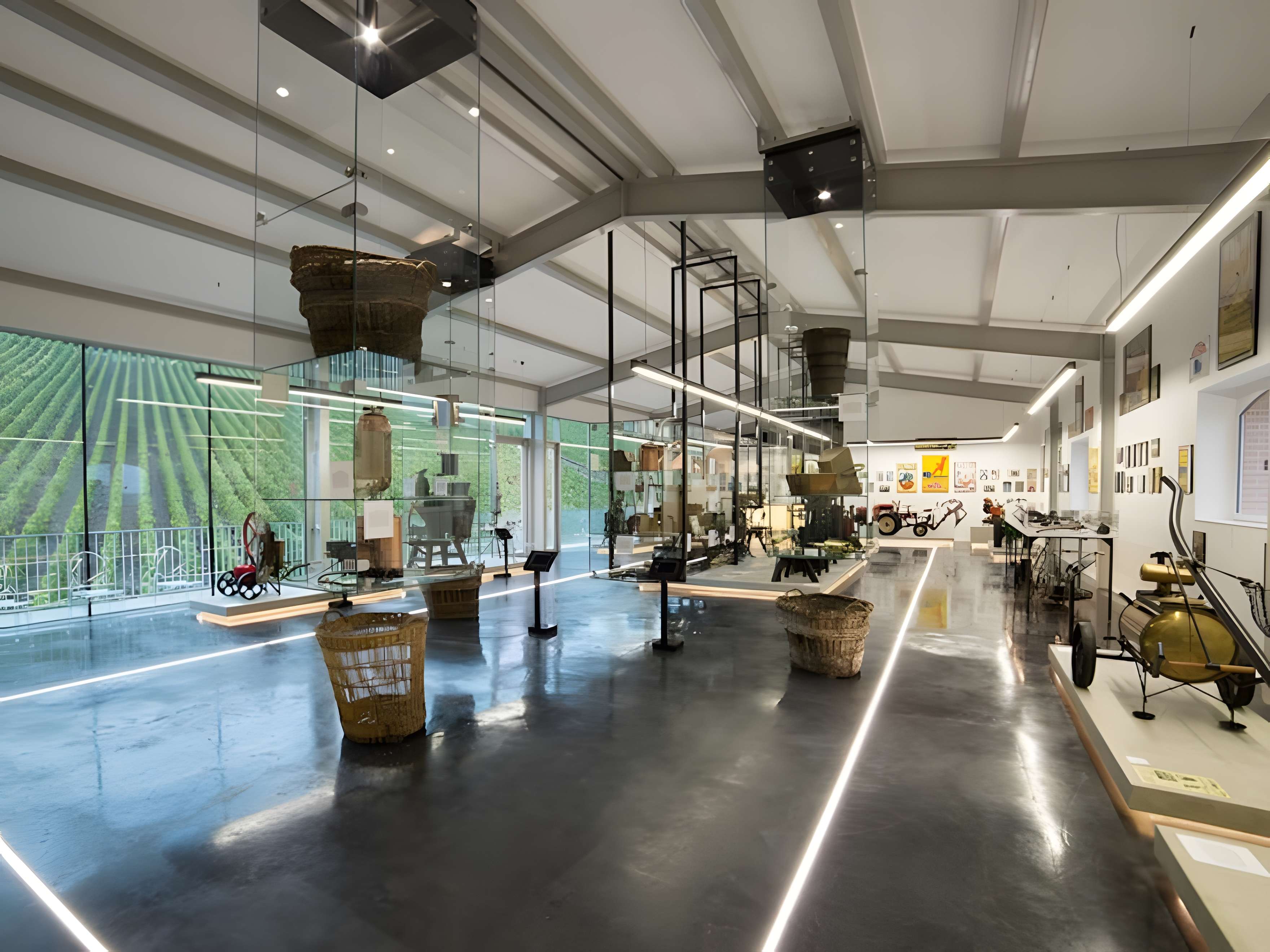 Musée de la cave et des métiers du champagne d'Épernay intérieur du musée