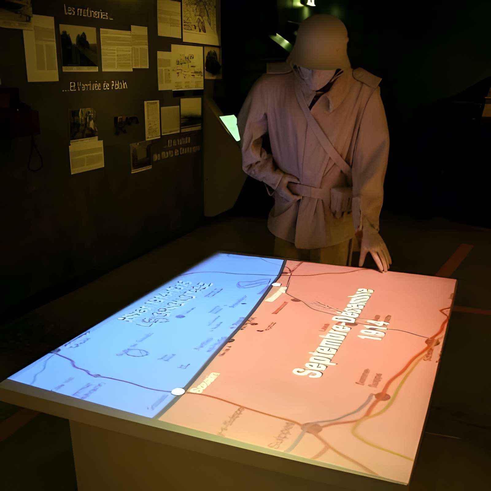 Centre d'interprétation de la Marne 14-18 à Suippes 