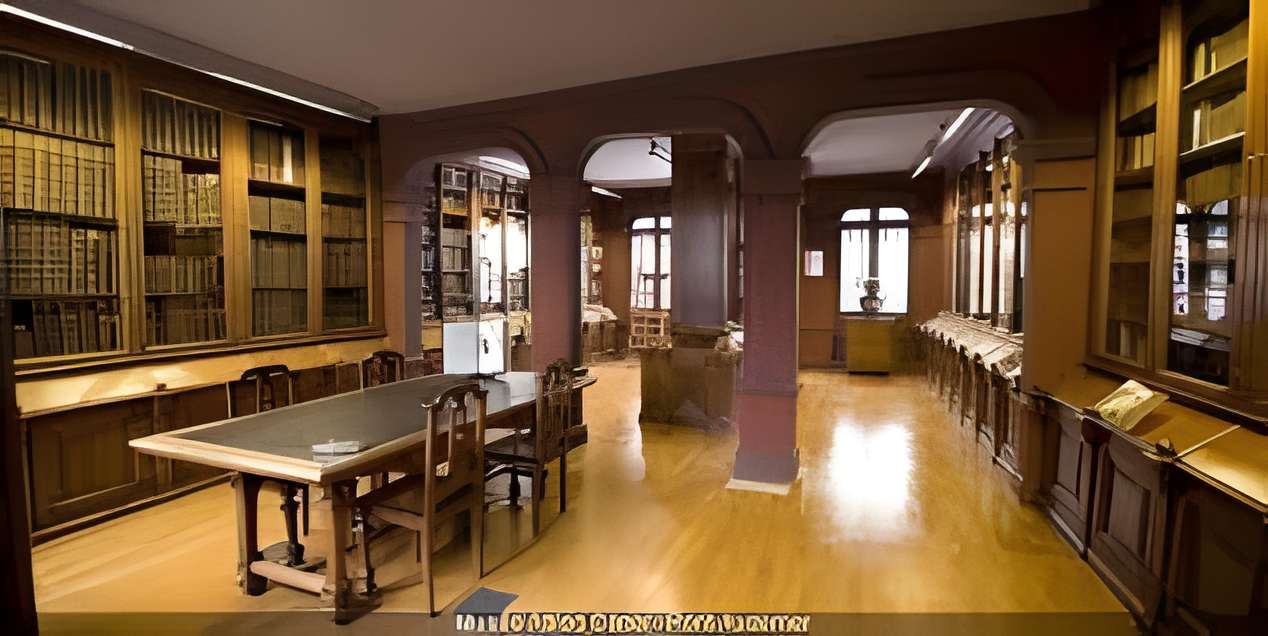 Musée Alfred-Canel à Pont-Audemer intérieur du musée