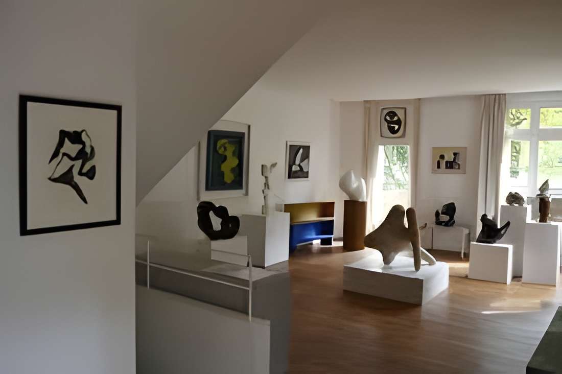 Fondation Arp à Clamart intérieur du musée