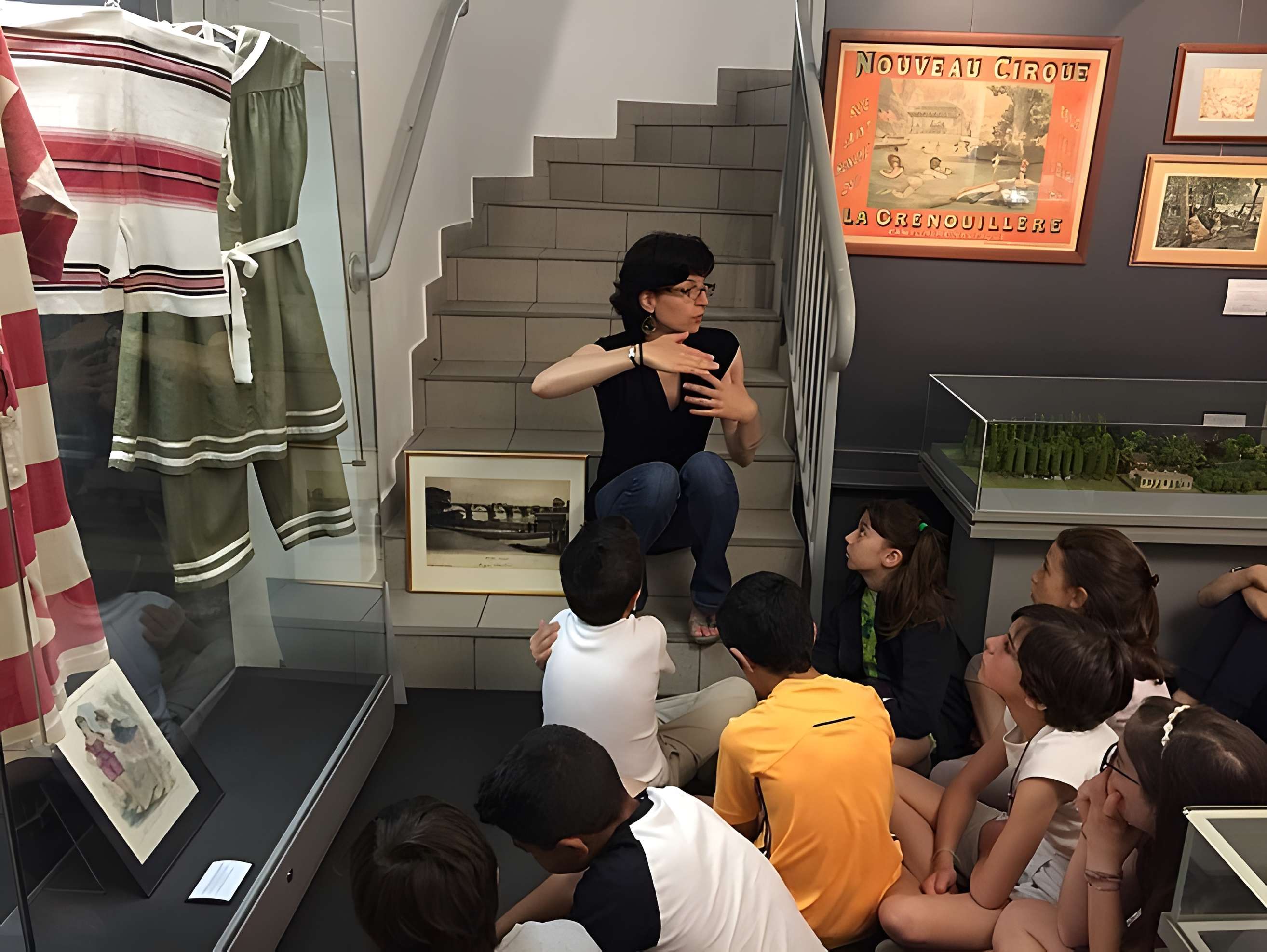 Musée Municipal d'Art et d'Histoire de Colombes intérieur du musée