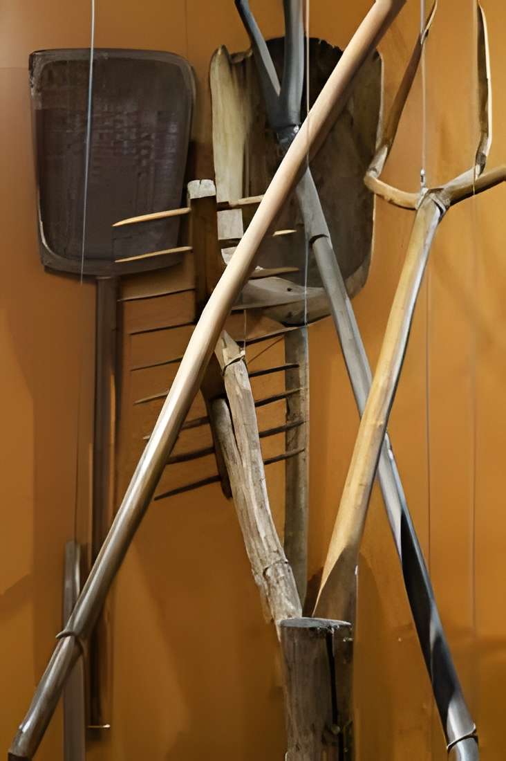 Musée départemental de la Seine-et-Marne à Saint-Cyr-sur-Morin intérieur du musée