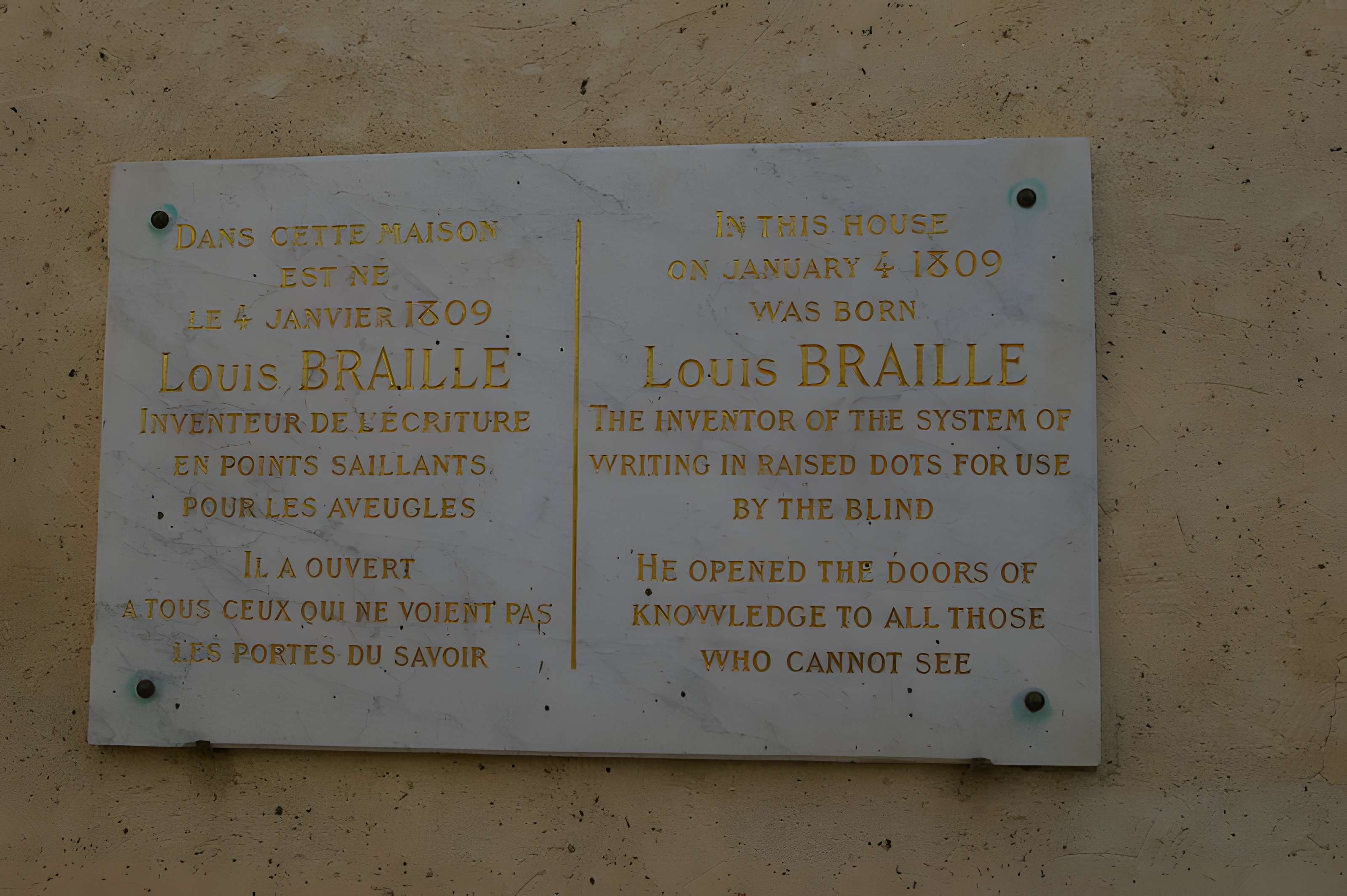 Musée Louis Braille à Coupvray