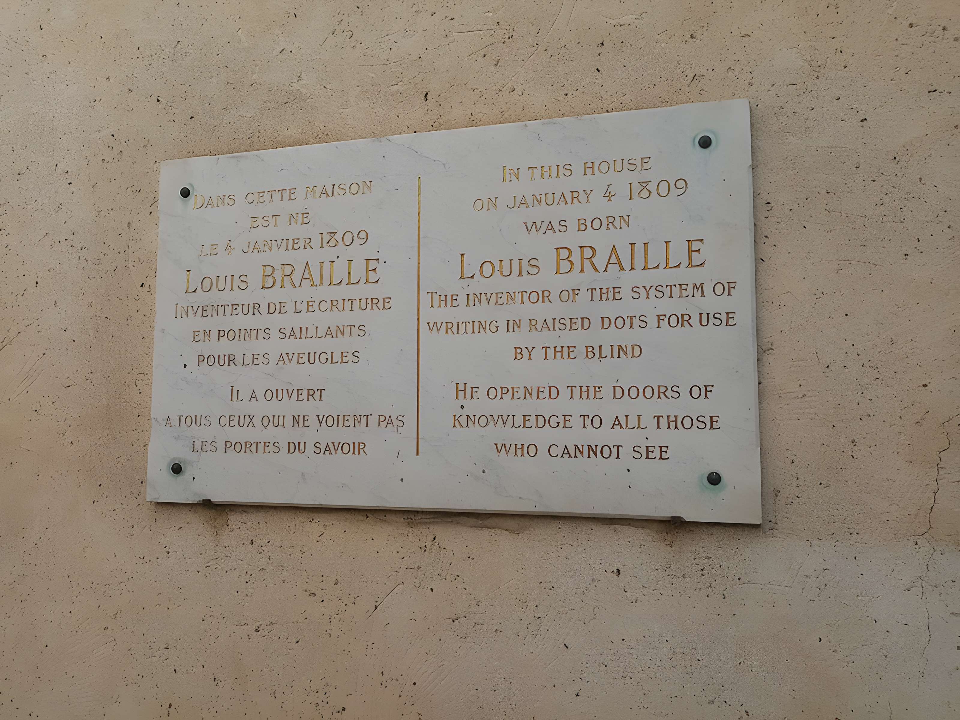 Musée Louis Braille à Coupvray