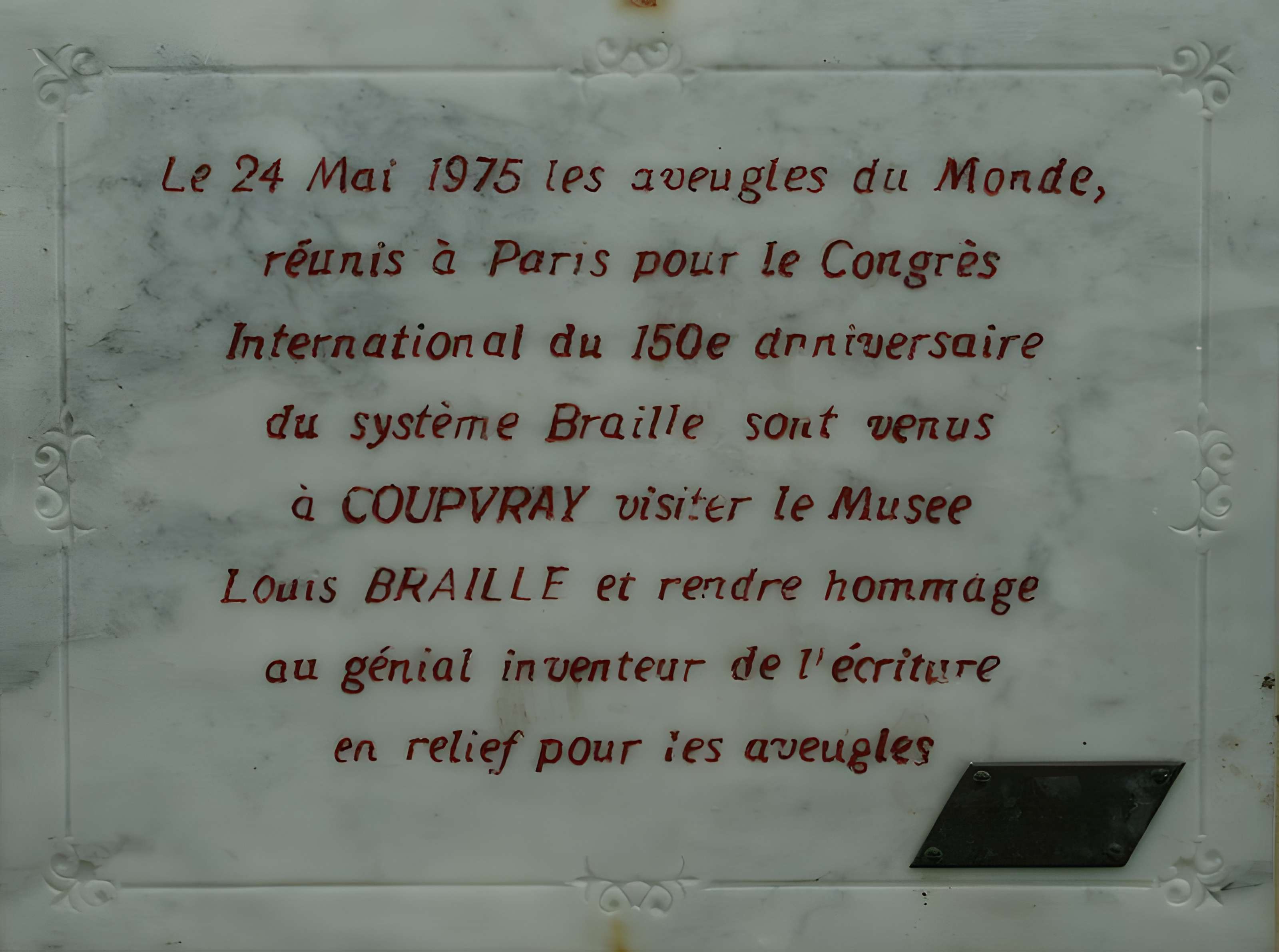 Musée Louis Braille à Coupvray