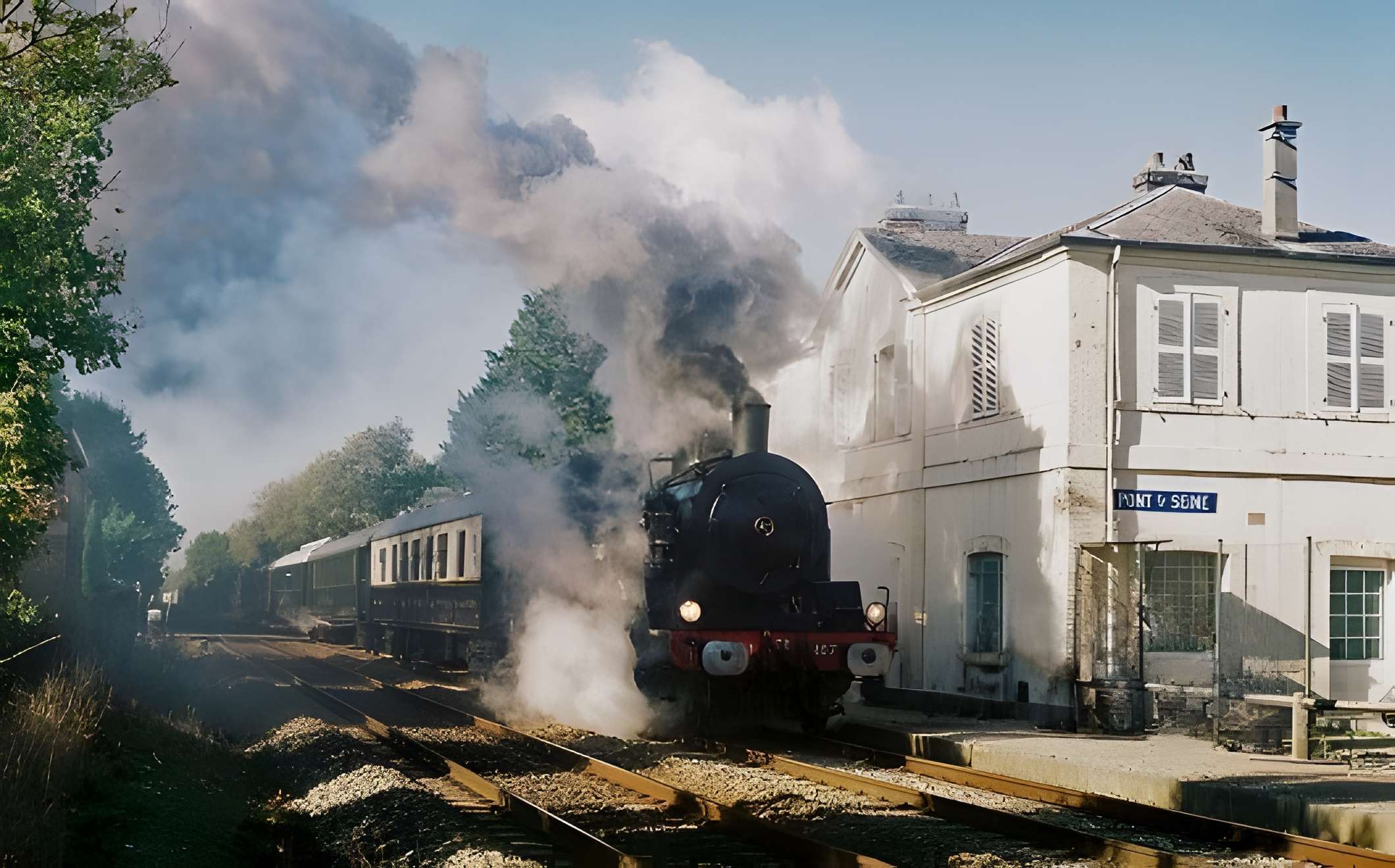 Musée vivant du chemin de fer à Longueville 