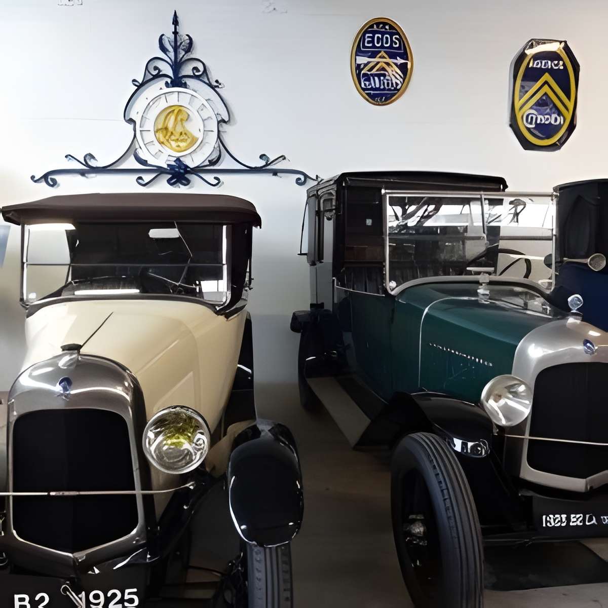 Conservatoire Citroën d'Aulnay-sous-Bois intérieur du musée